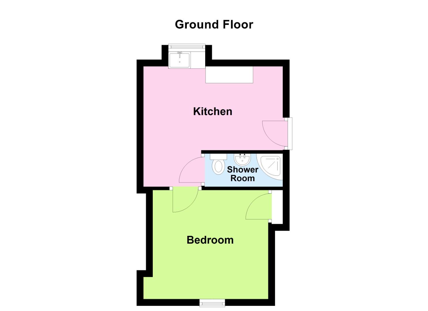 1/R, 1, Woodlands Street, Millport floorplan