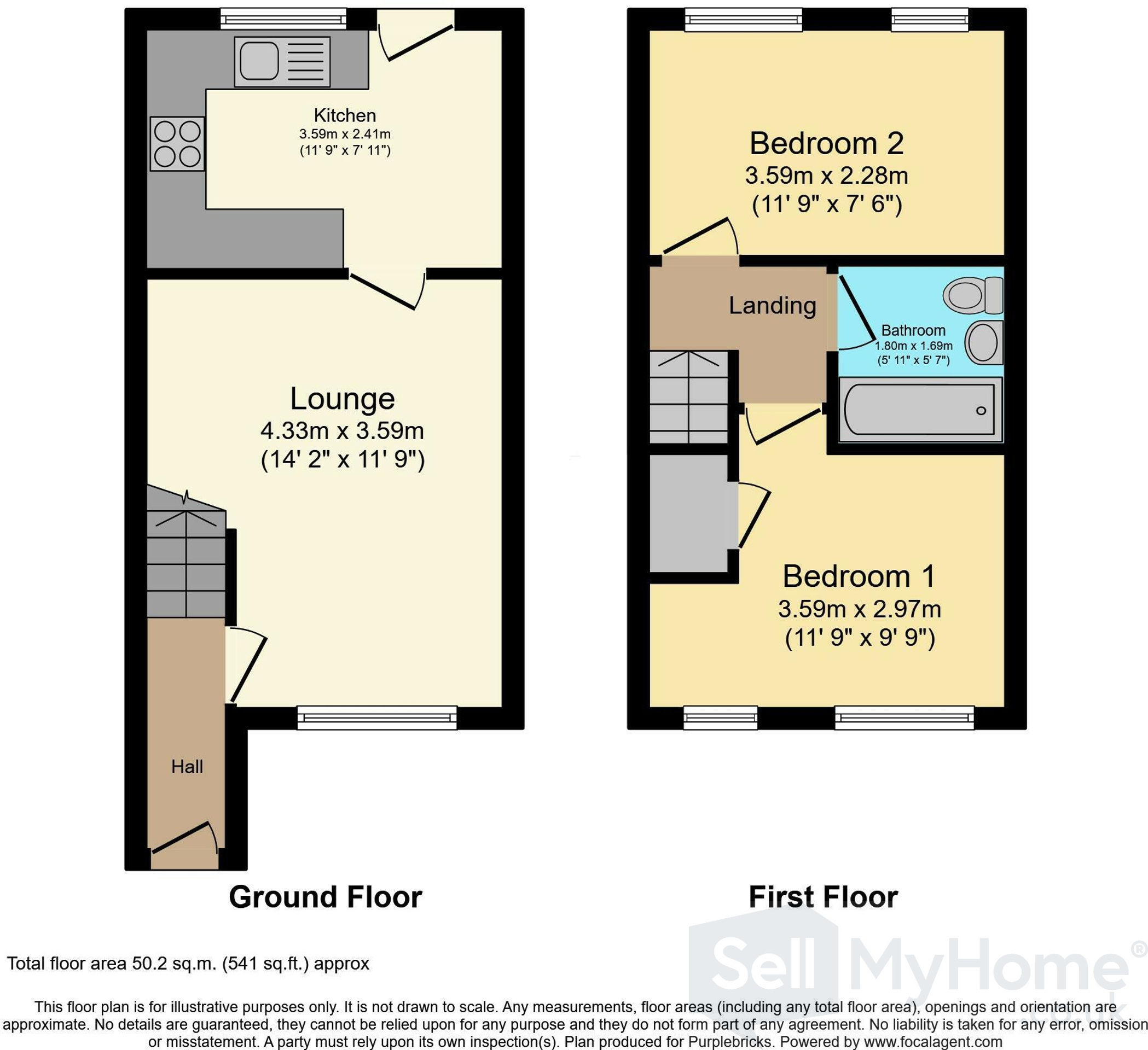 35 Barley Close, Burton-On-Trent floorplan