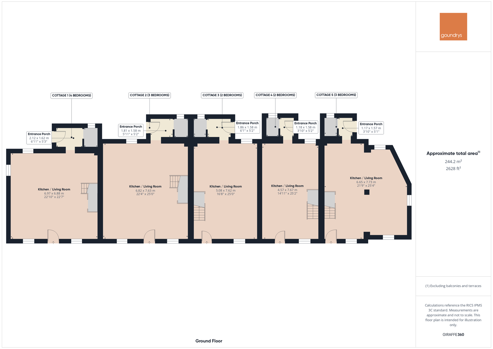 The Old Post Office,2, Truro floorplan