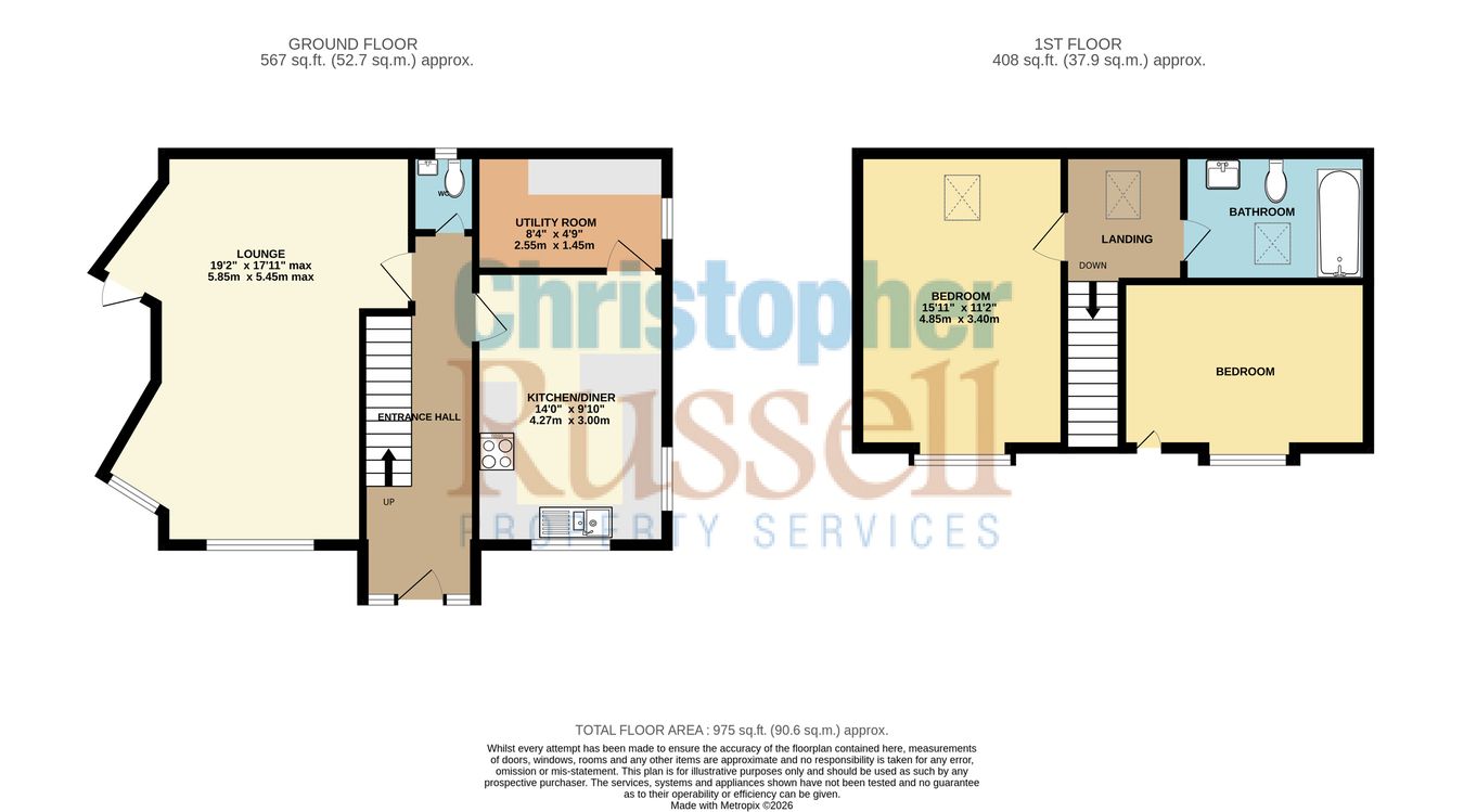 8, Hollies Avenue, Sidcup floorplan