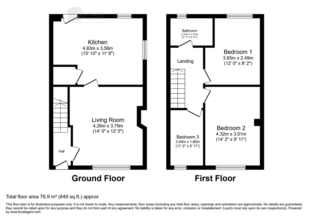 22, Northfield, Withernsea floorplan