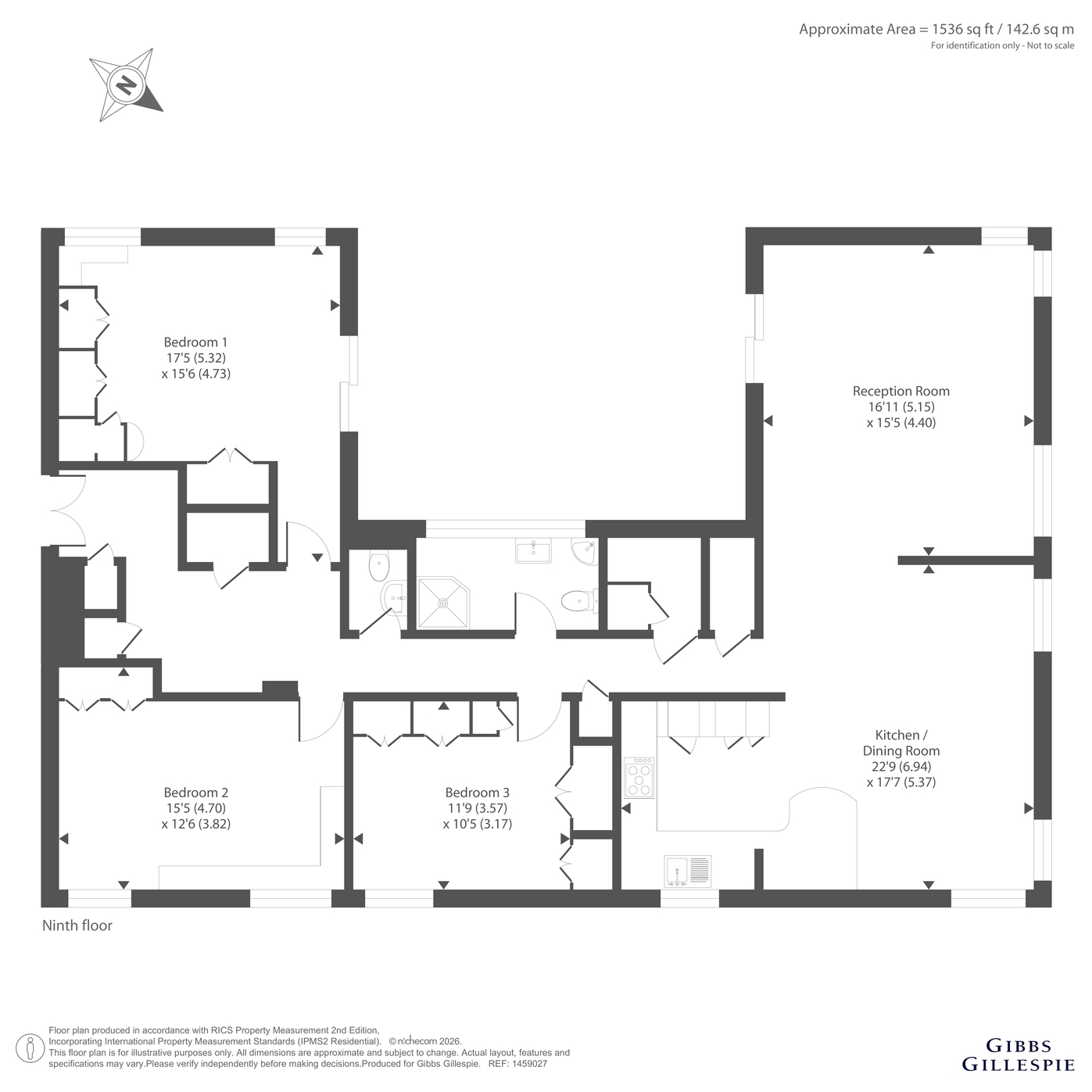 53, Denham Lodge, Denham floorplan