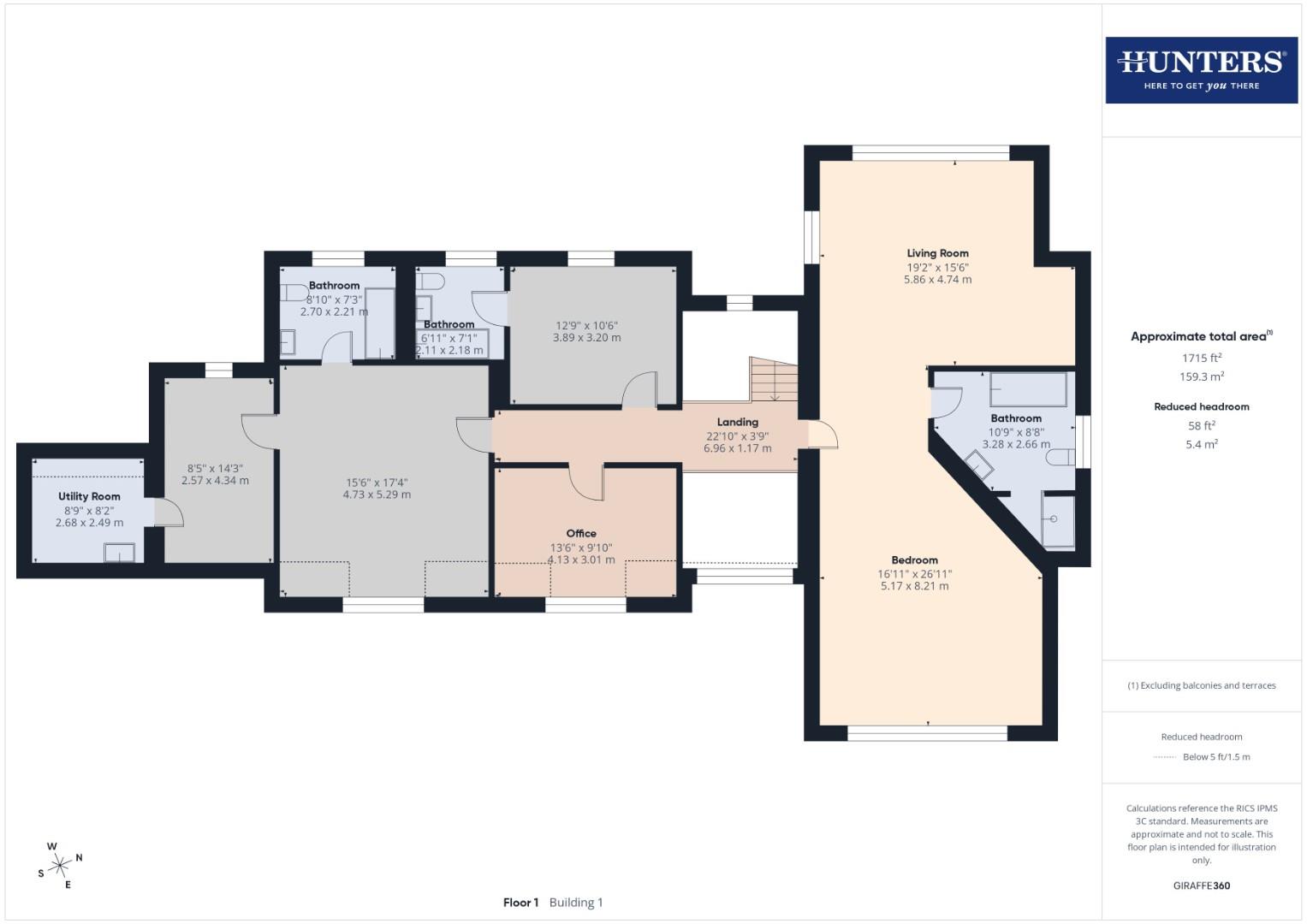 The Mill Race, Cowan Head, Kendal floorplan
