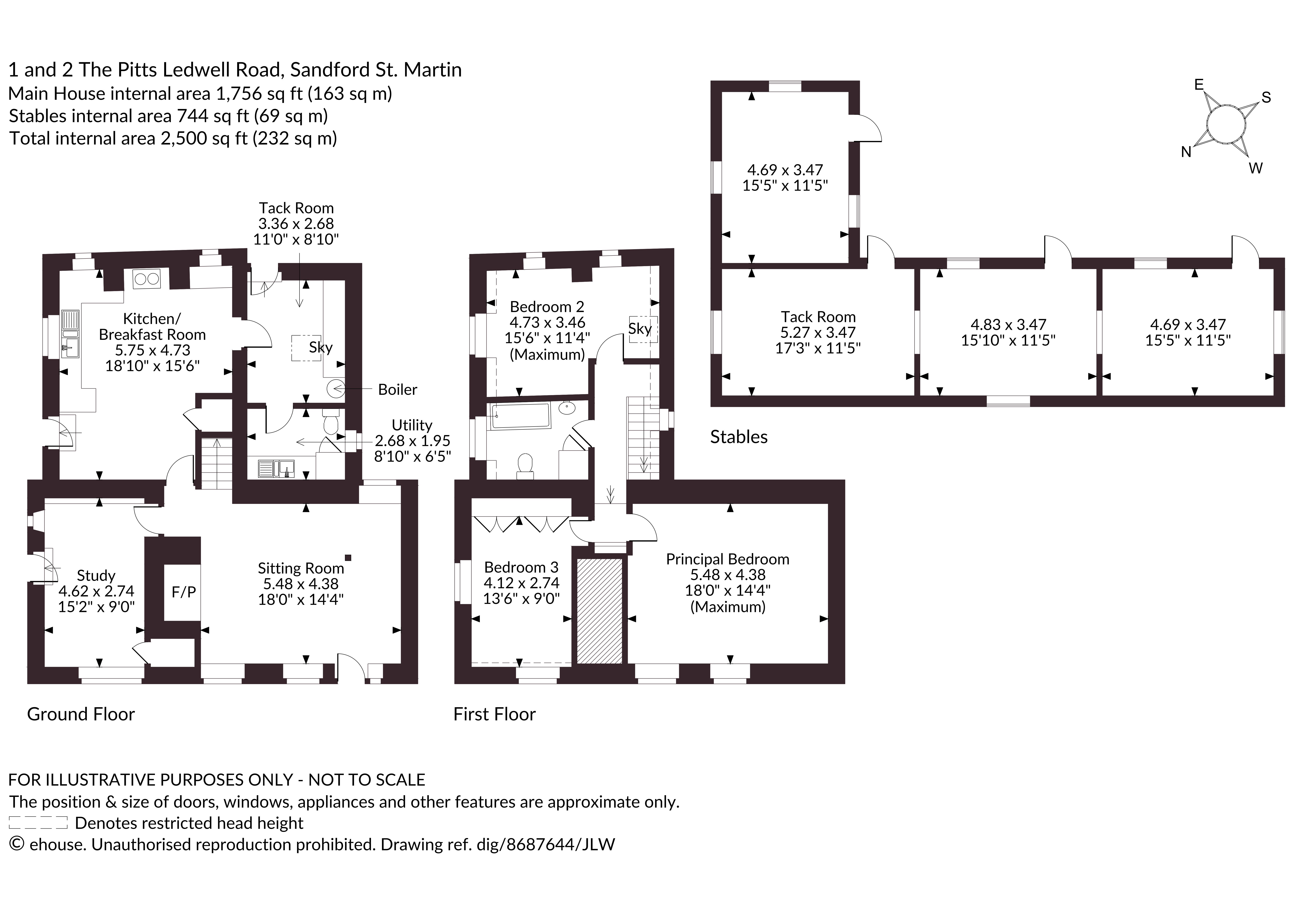 1 The Pitts,, Ledwell Road, Chipping Norton floorplan