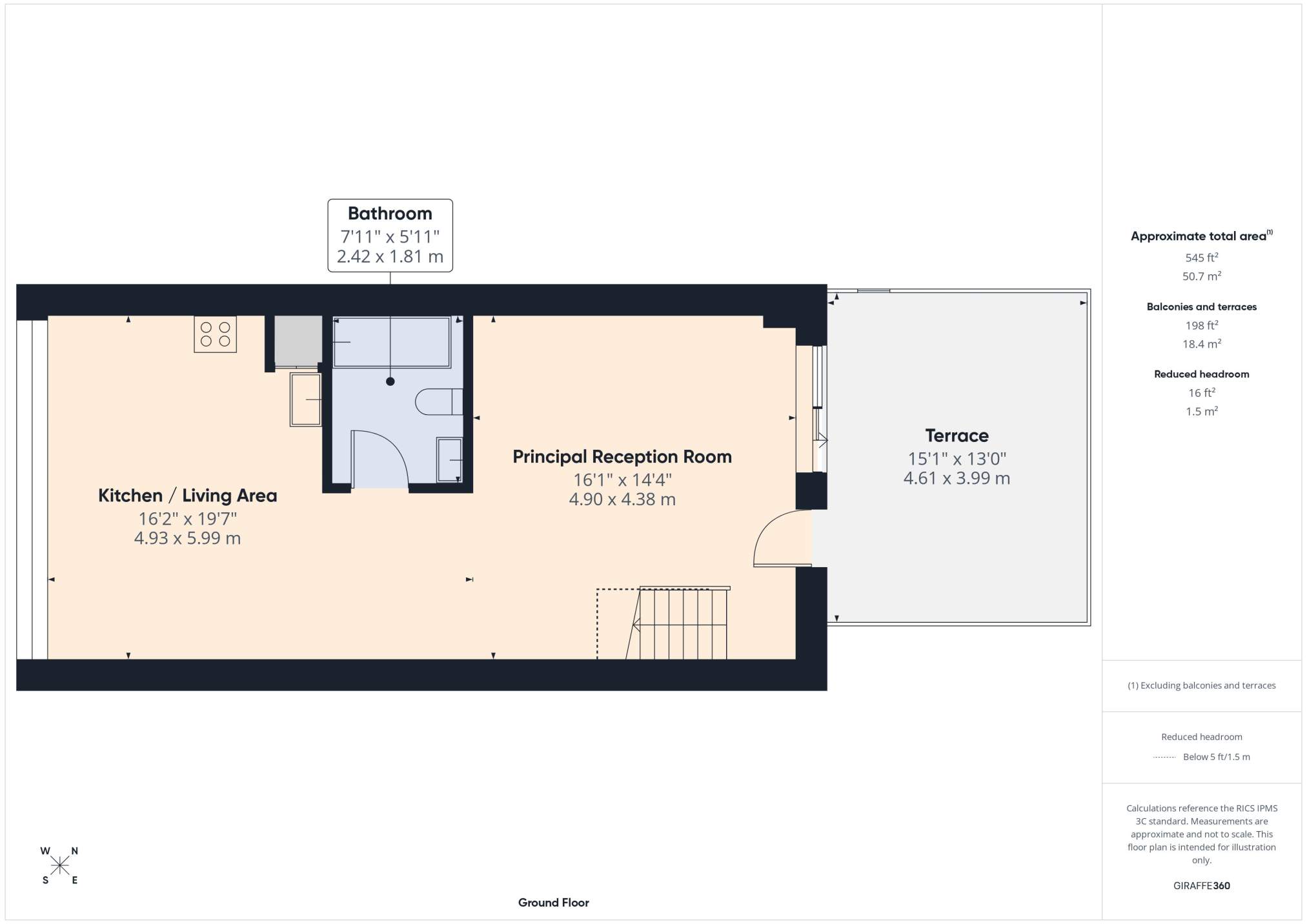 5 Lloft Deri,, Heol Y Deri, Cardiff floorplan