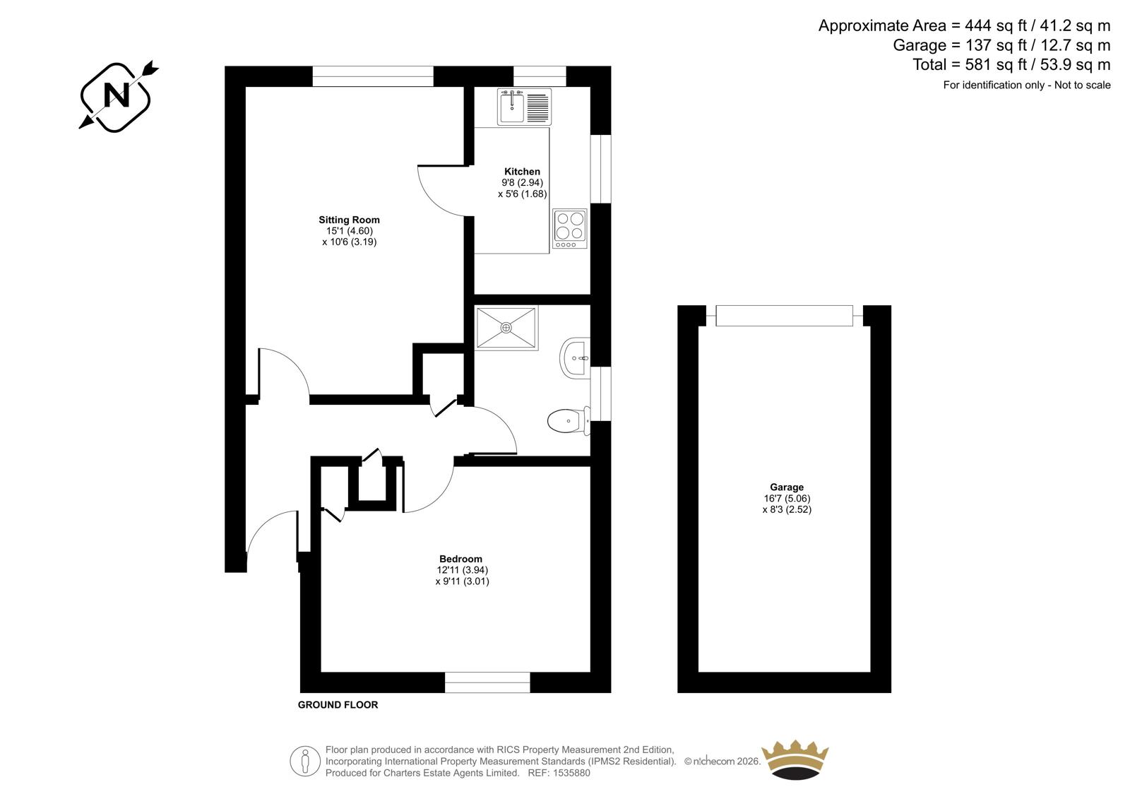 Dawson Court, Worthing floorplan