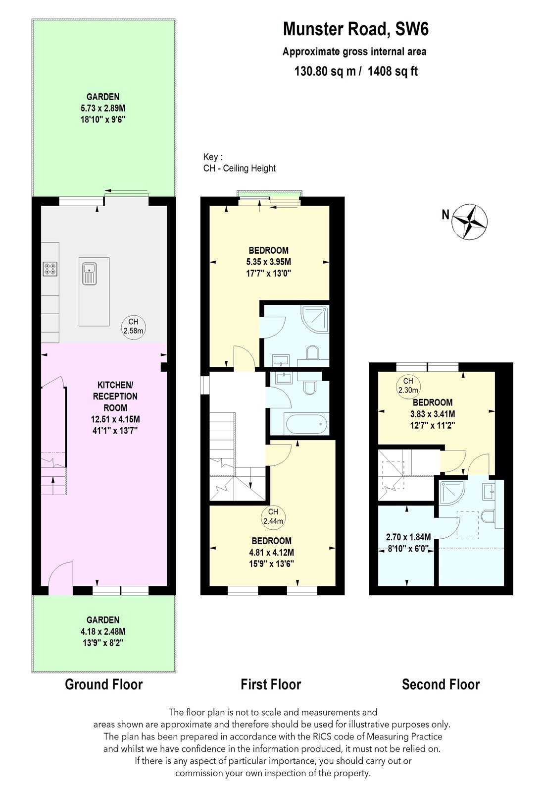 Munster Road, Fulham, London SW6, 3 bedroom end terrace house for sale