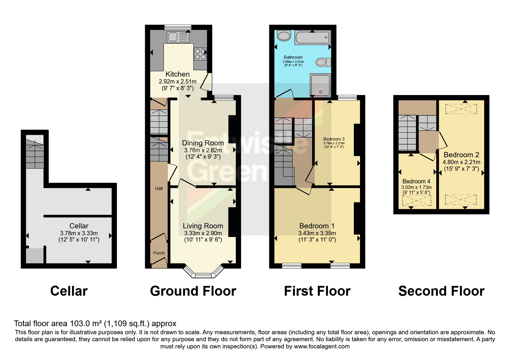 10, North Street, Lancashire floorplan