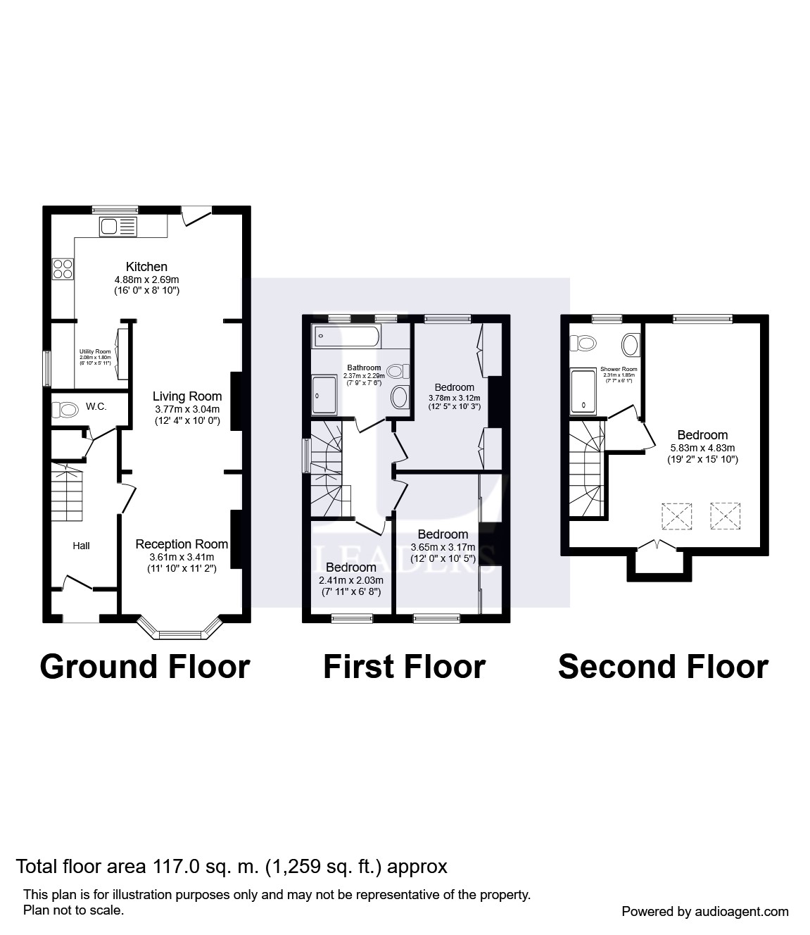 4 Bedrooms Semi-detached house to rent in Horace Road, Kingston Upon Thames KT1
