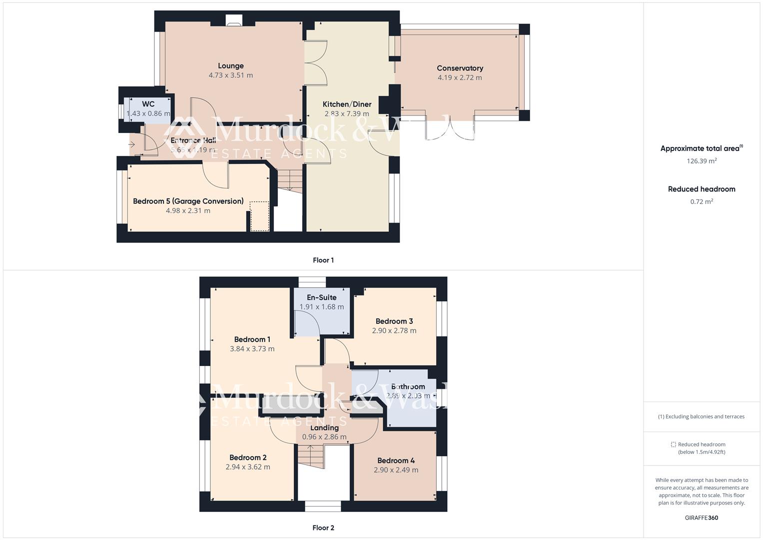 15, Foxleigh Crescent, Gloucester floorplan