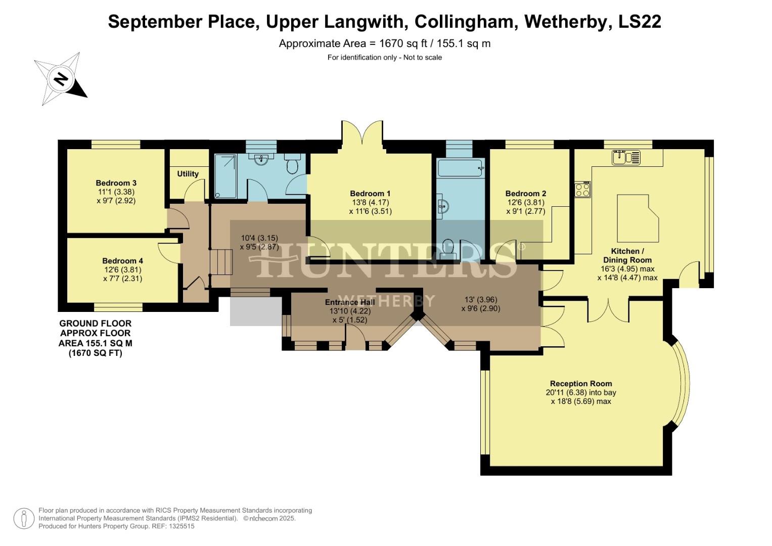 September Place, Upper Langwith, Wetherby floorplan