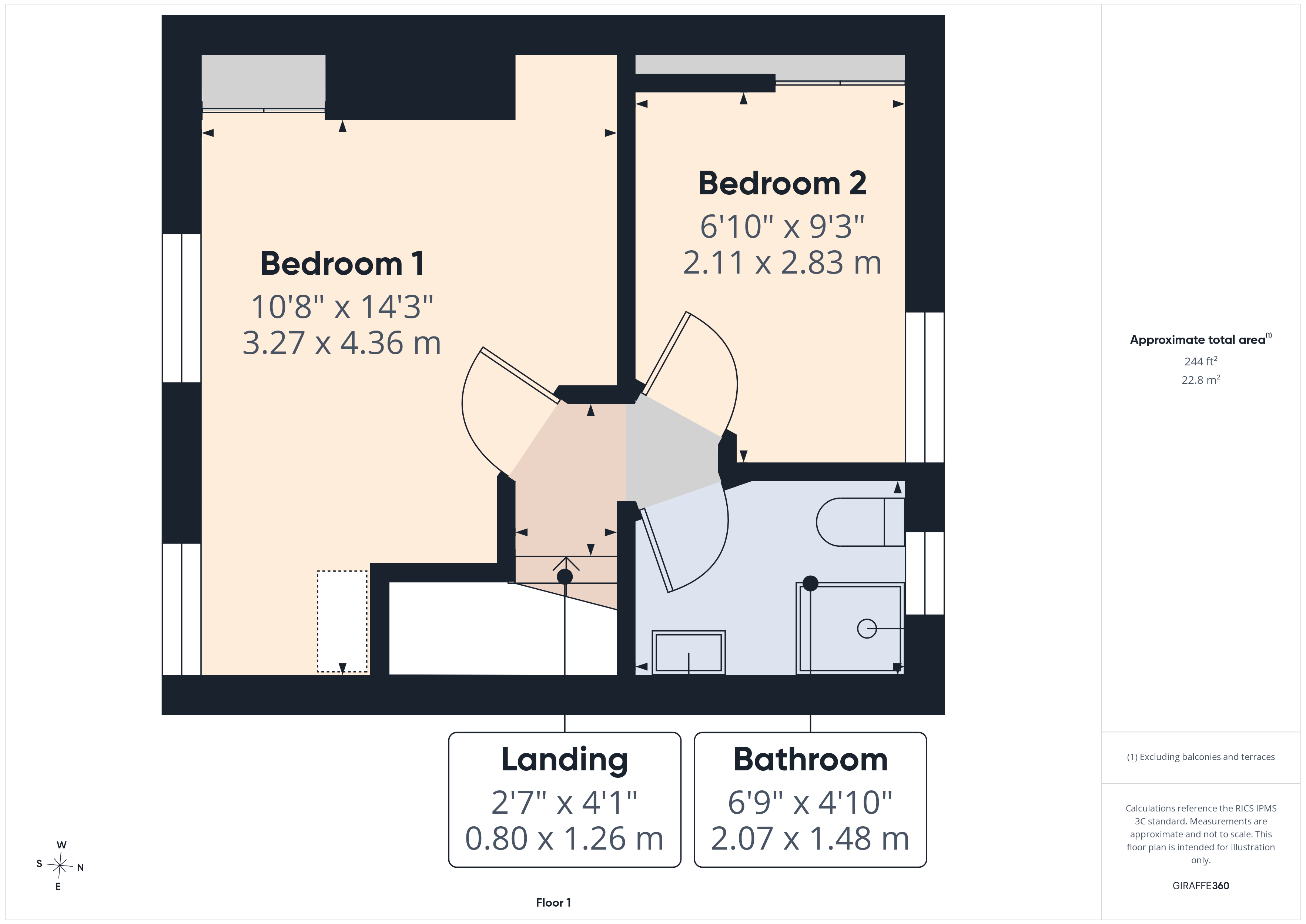 St. Leonards Street, Stamford floorplan