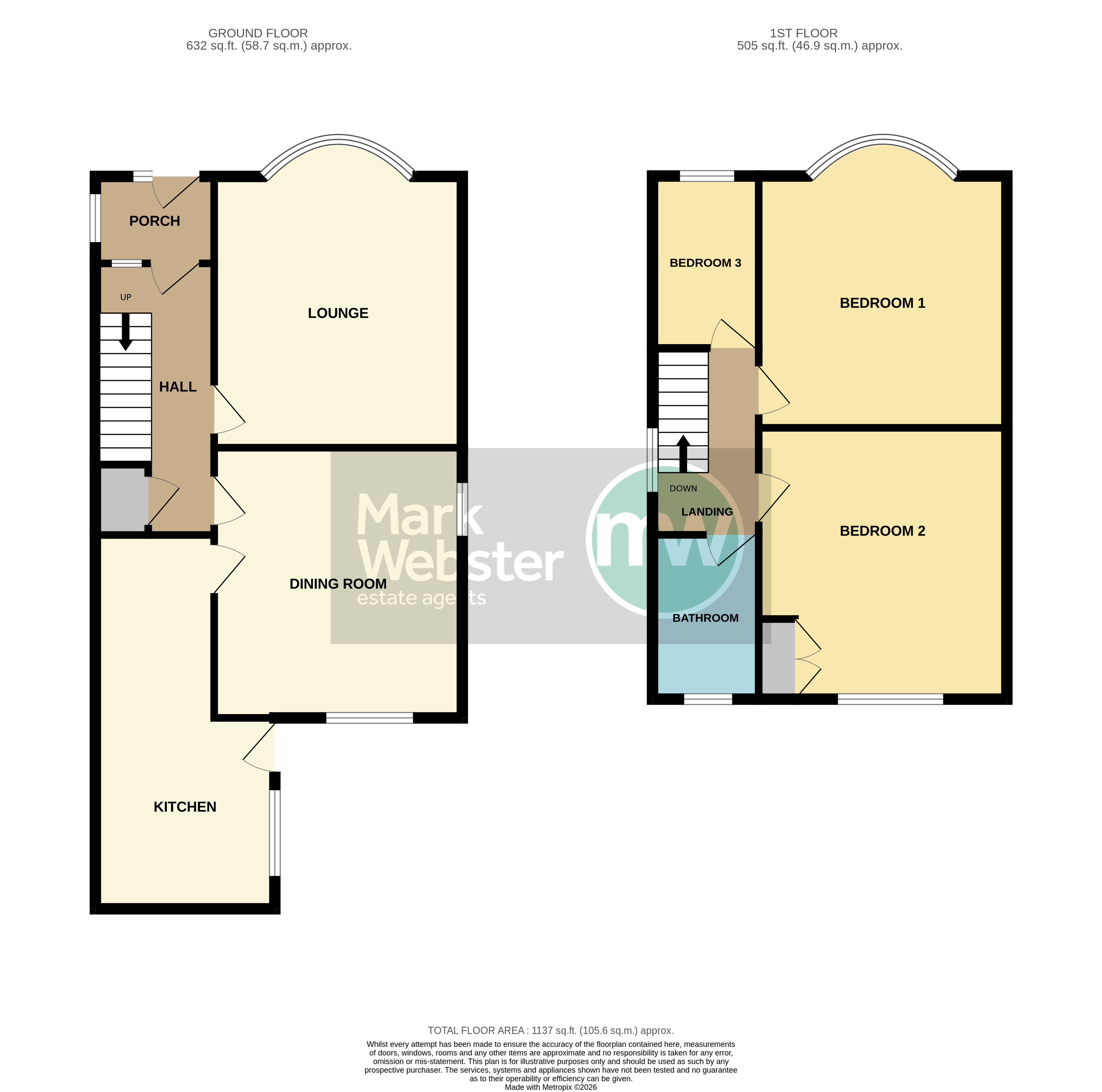 72, Stafford Street, Atherstone floorplan