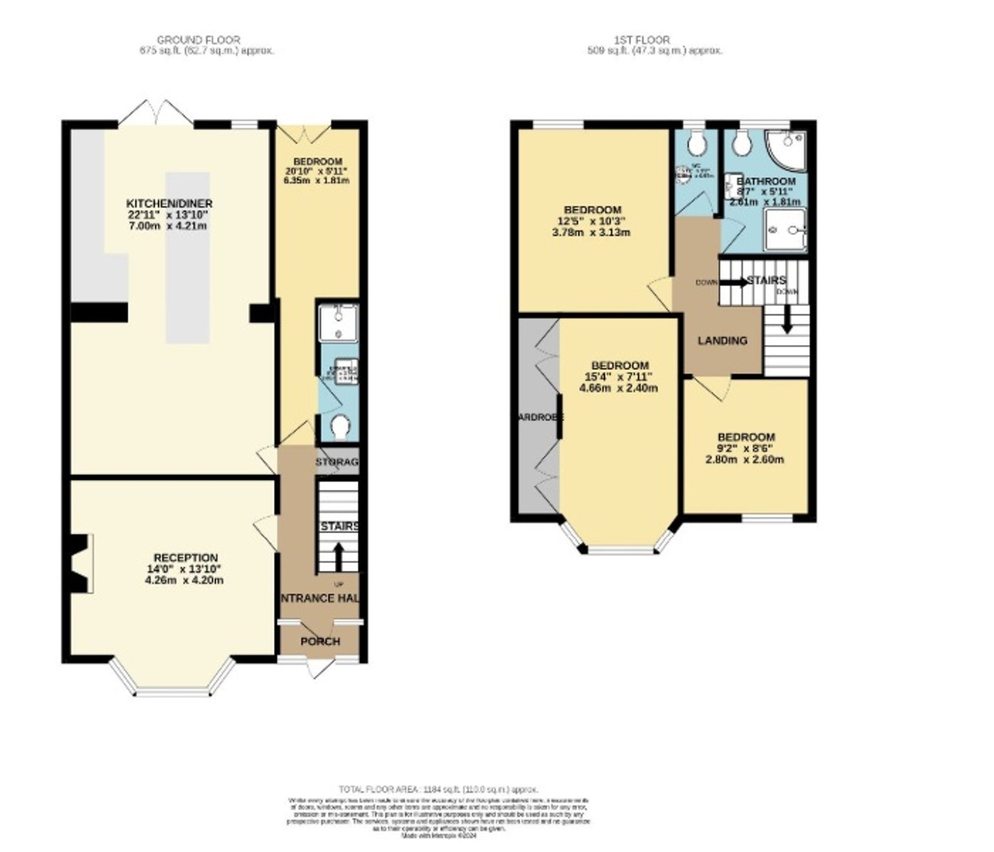 35 Mafeking Avenue, Ilford floorplan