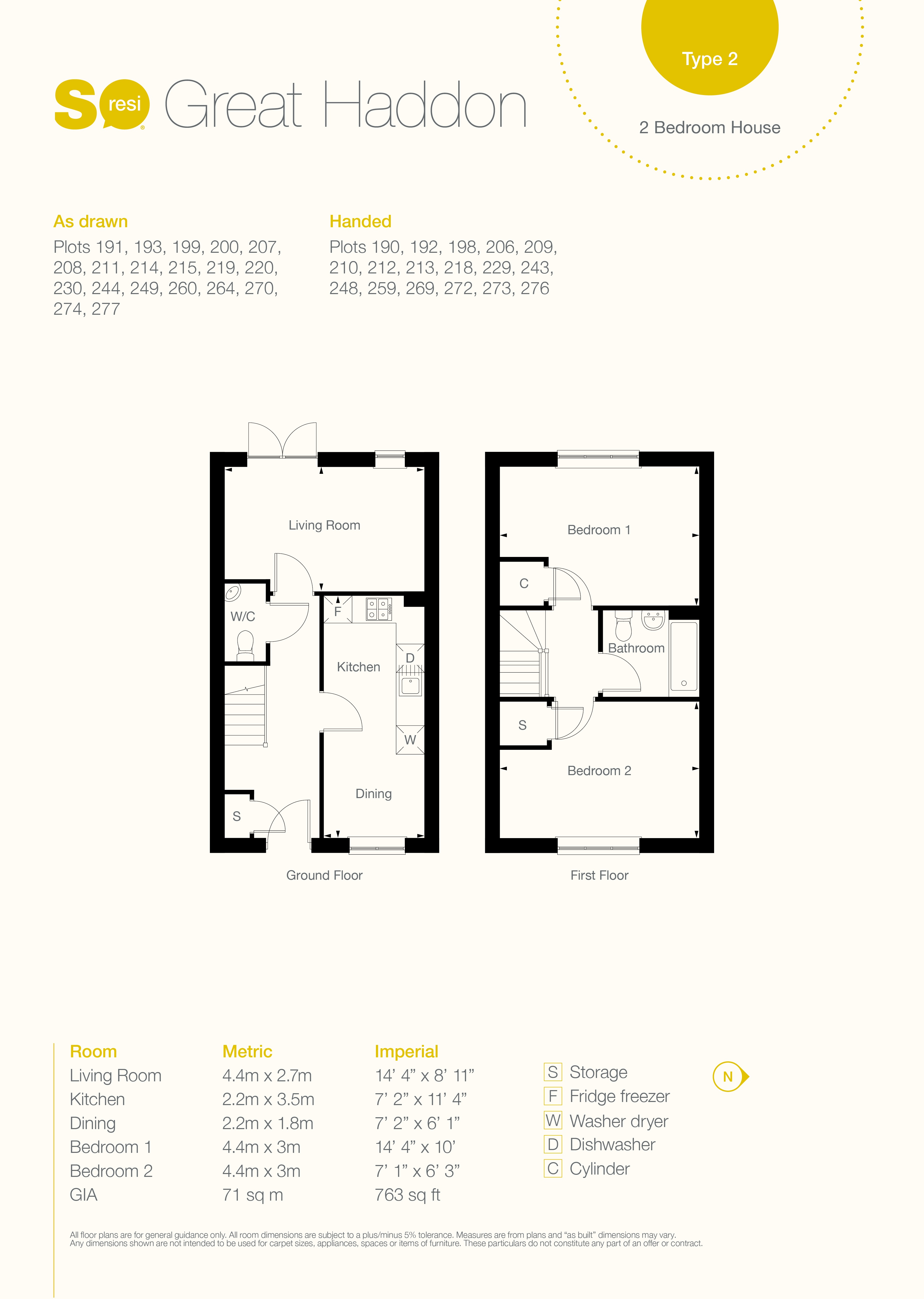 Peterborough, Peterborough floorplan