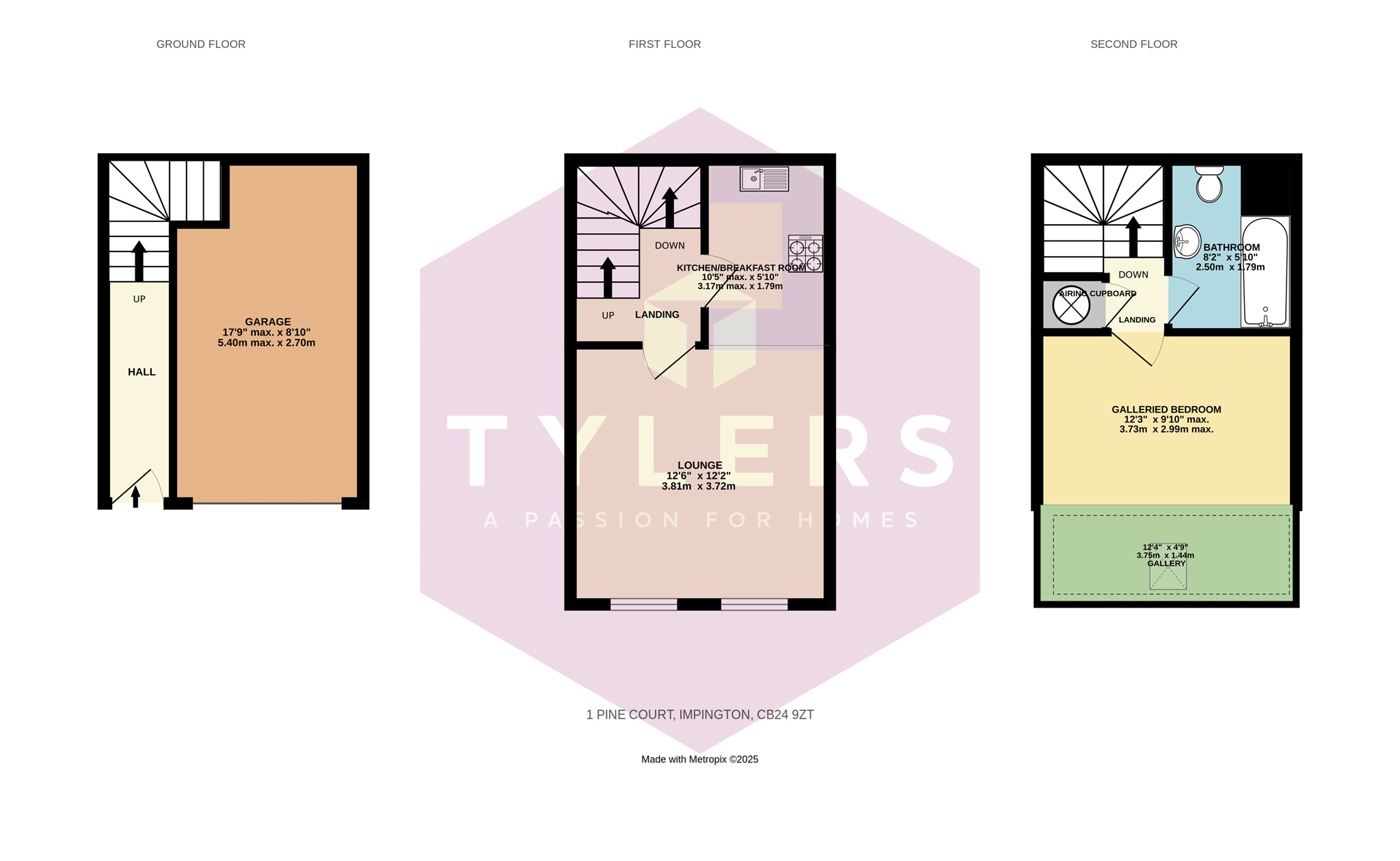 1, Pine Court, Cambridge floorplan
