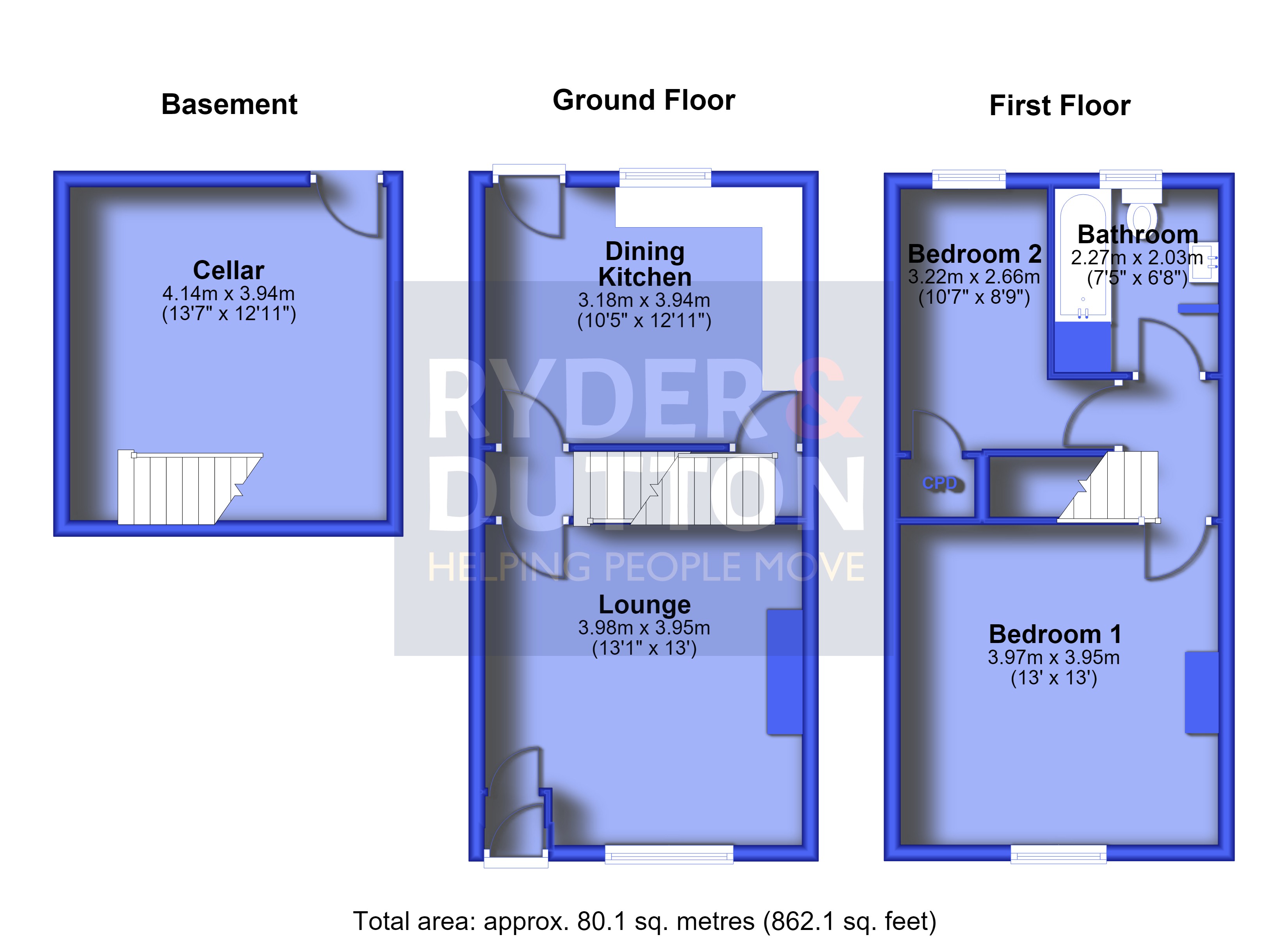 42, Luck Lane, Huddersfield floorplan