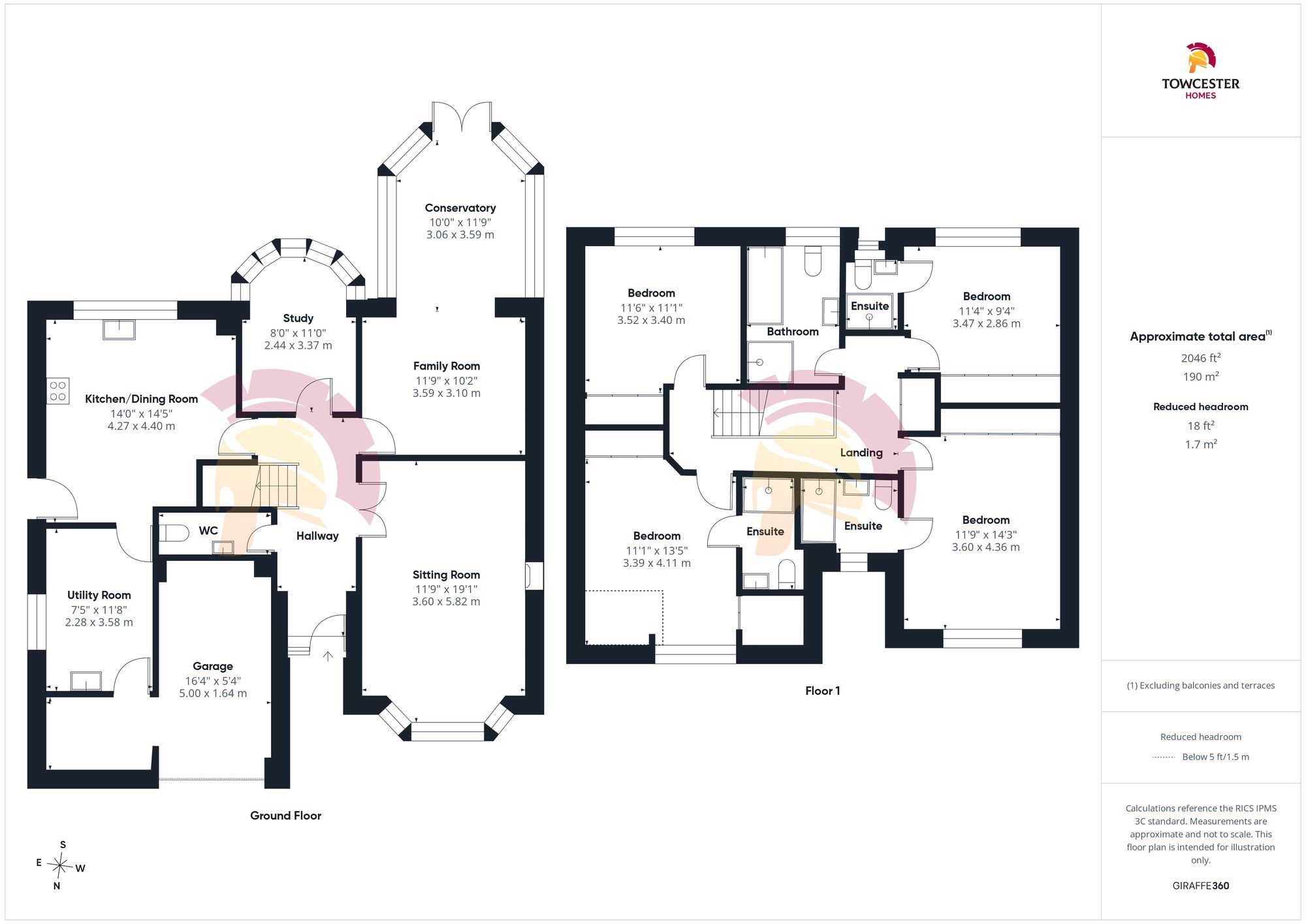 38 Belle Baulk, Towcester floorplan