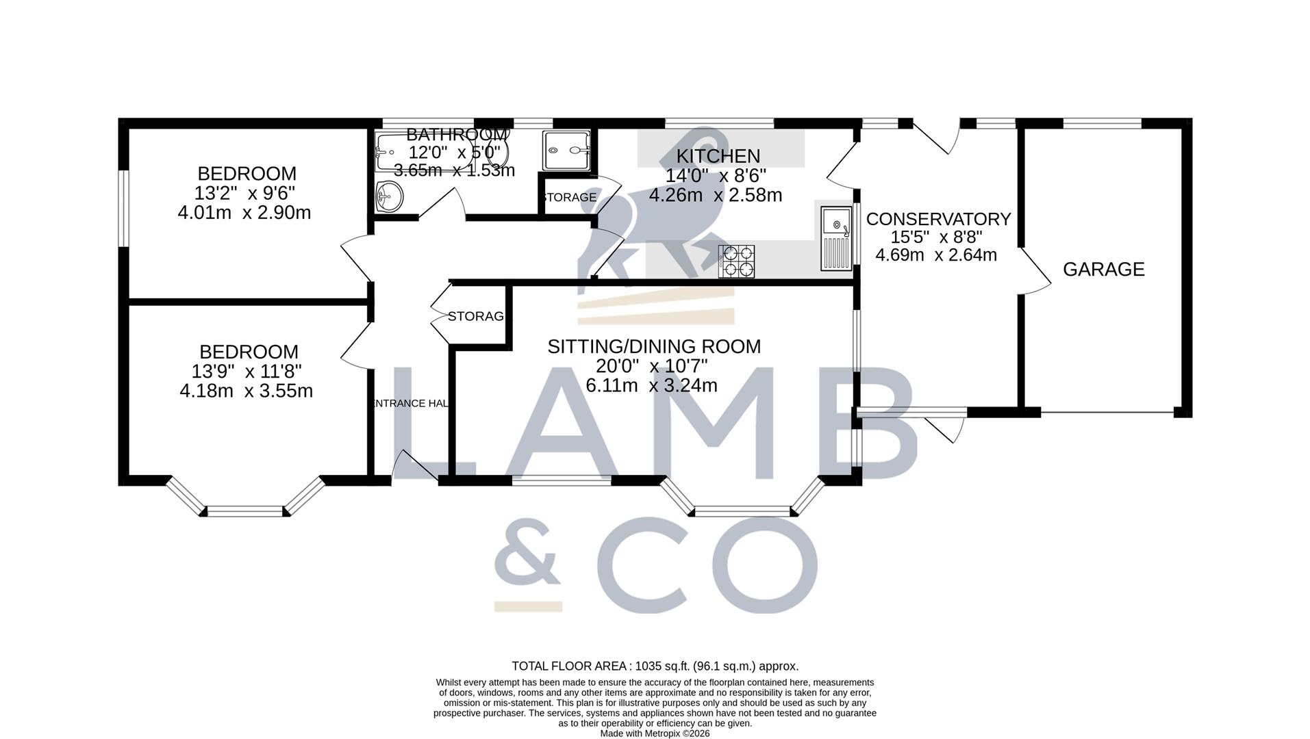 32, Park Way, Clacton-On-Sea floorplan