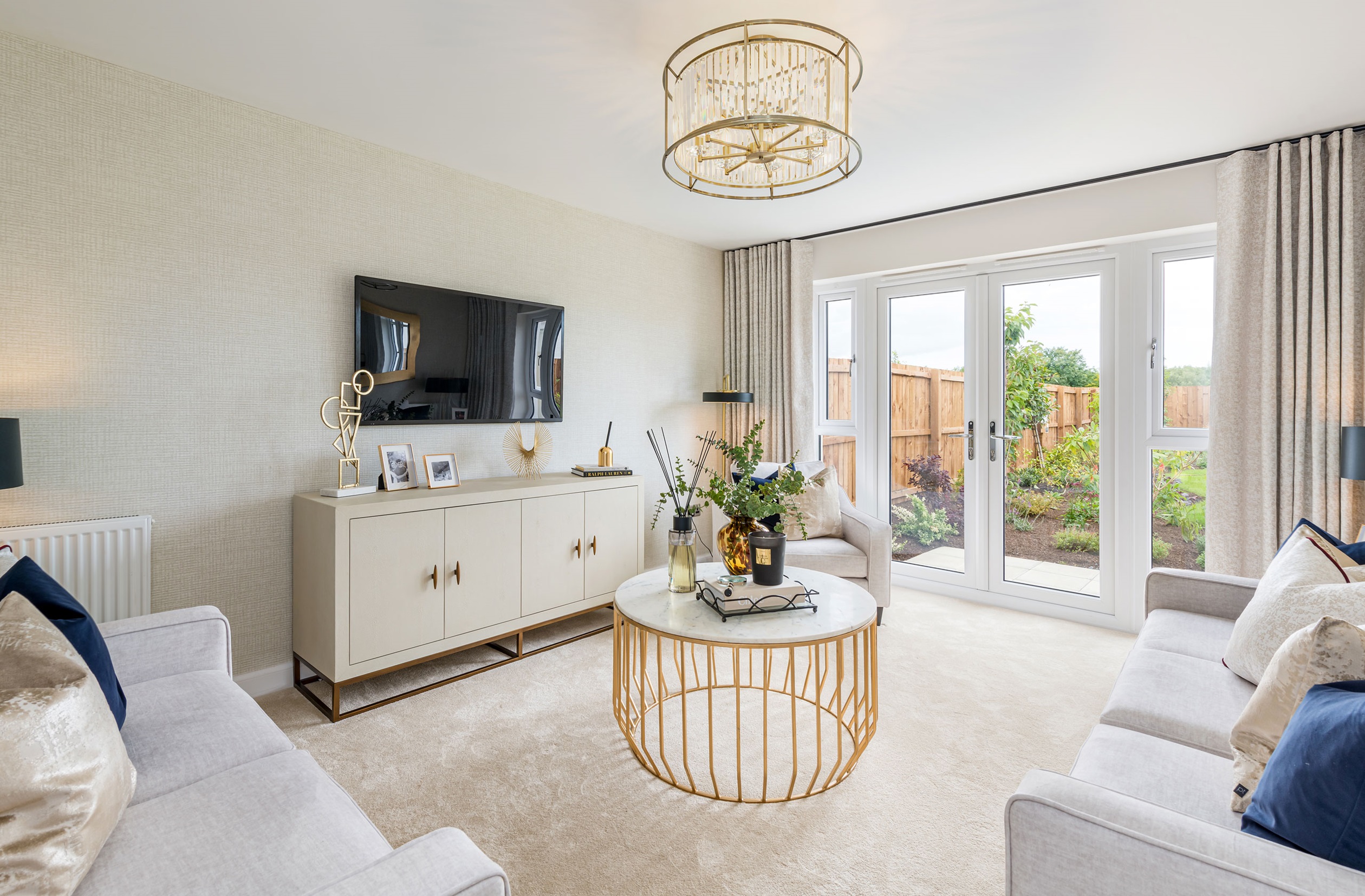 Property 3 of 10. Lounge In Glenbervie Show Home