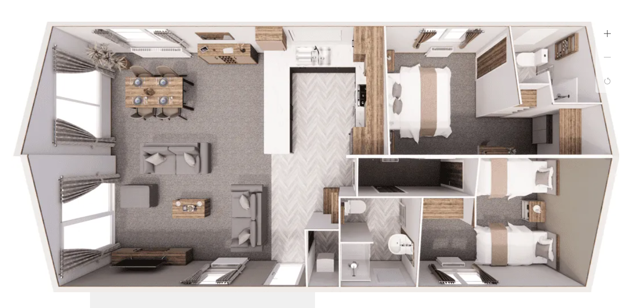 56, Cressfield Caravan Park, Dumfries & Galloway floorplan