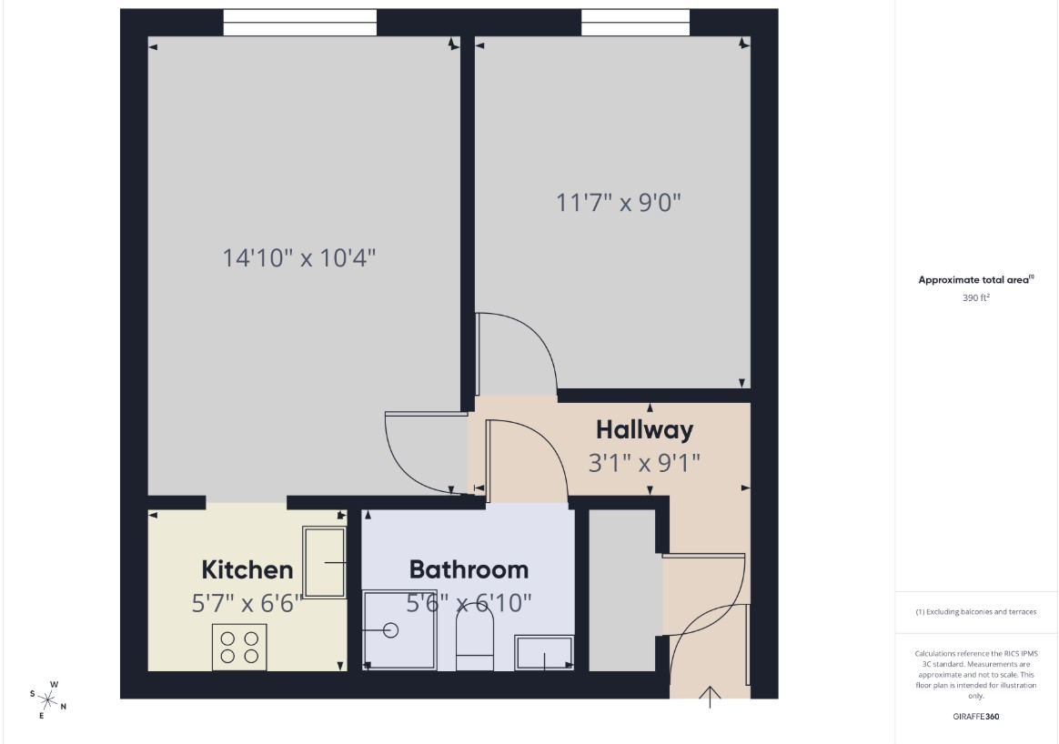 Apartment 25, Sharoe Bay Court, Fulwood floorplan
