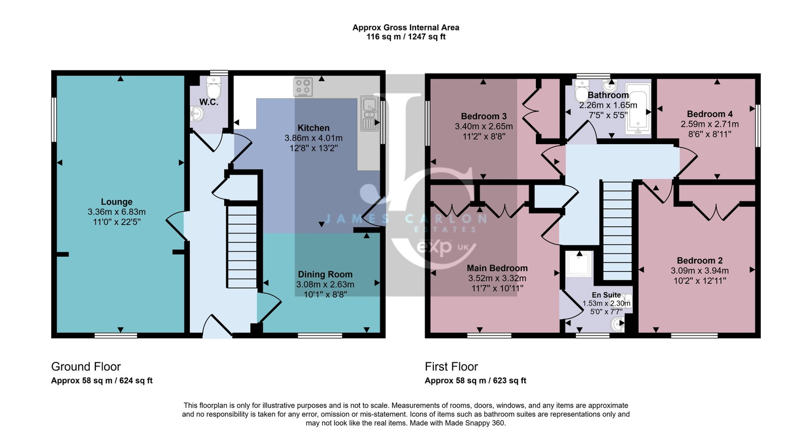 7, Ryder Drive, Telford floorplan