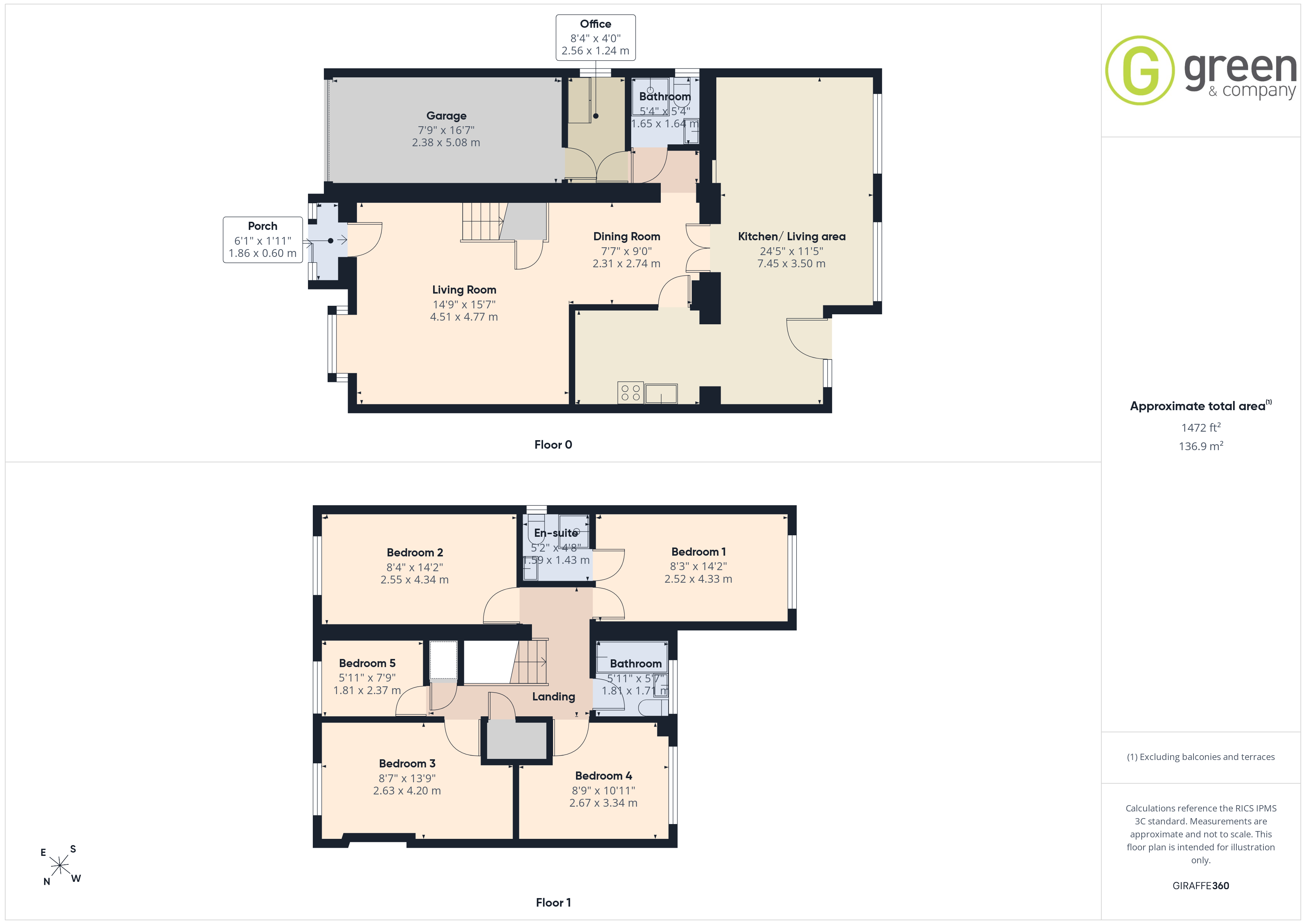 6, Dovecote Close, Tipton floorplan
