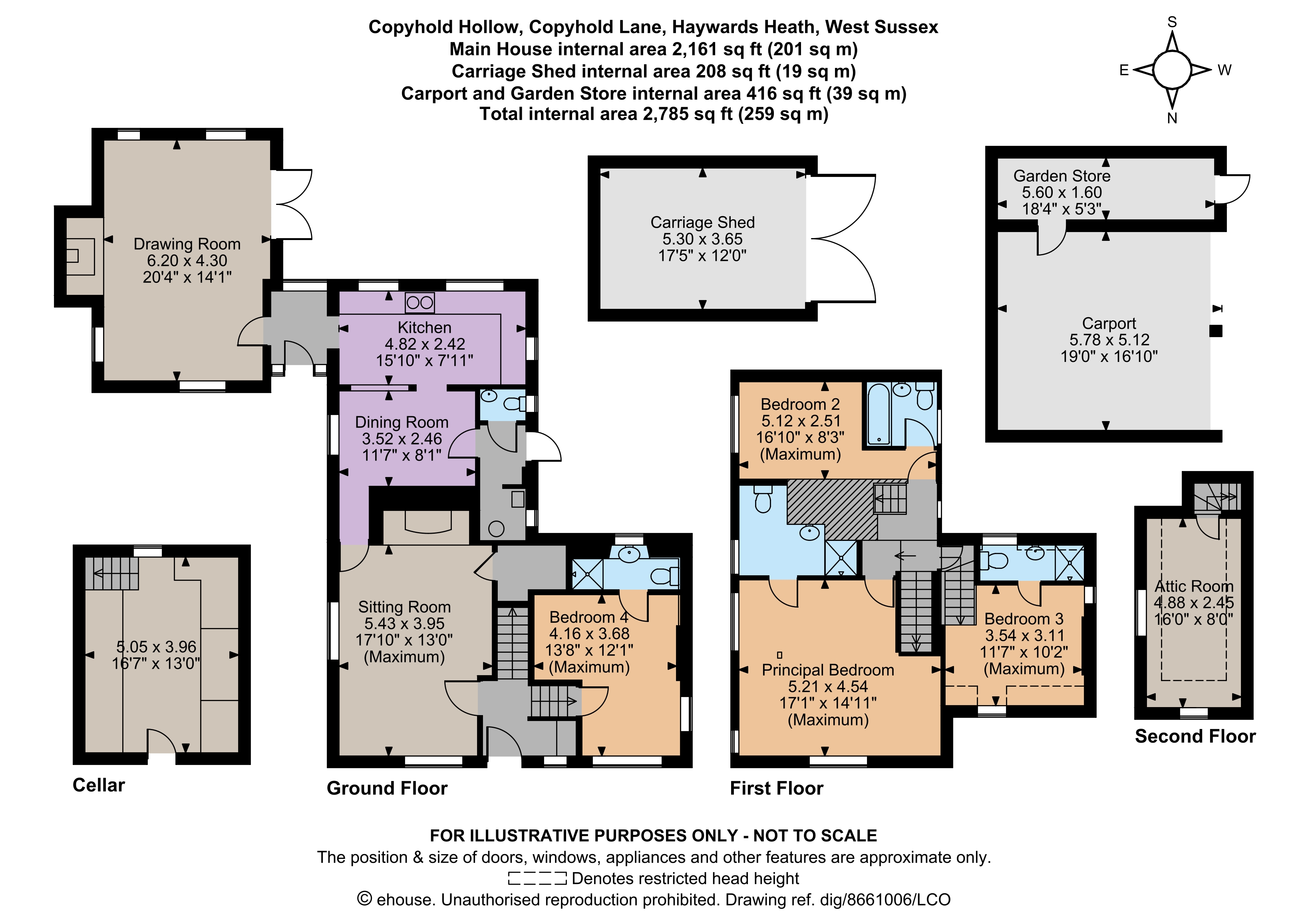 Copyhold Hollow,, Copyhold Lane, Haywards Heath floorplan
