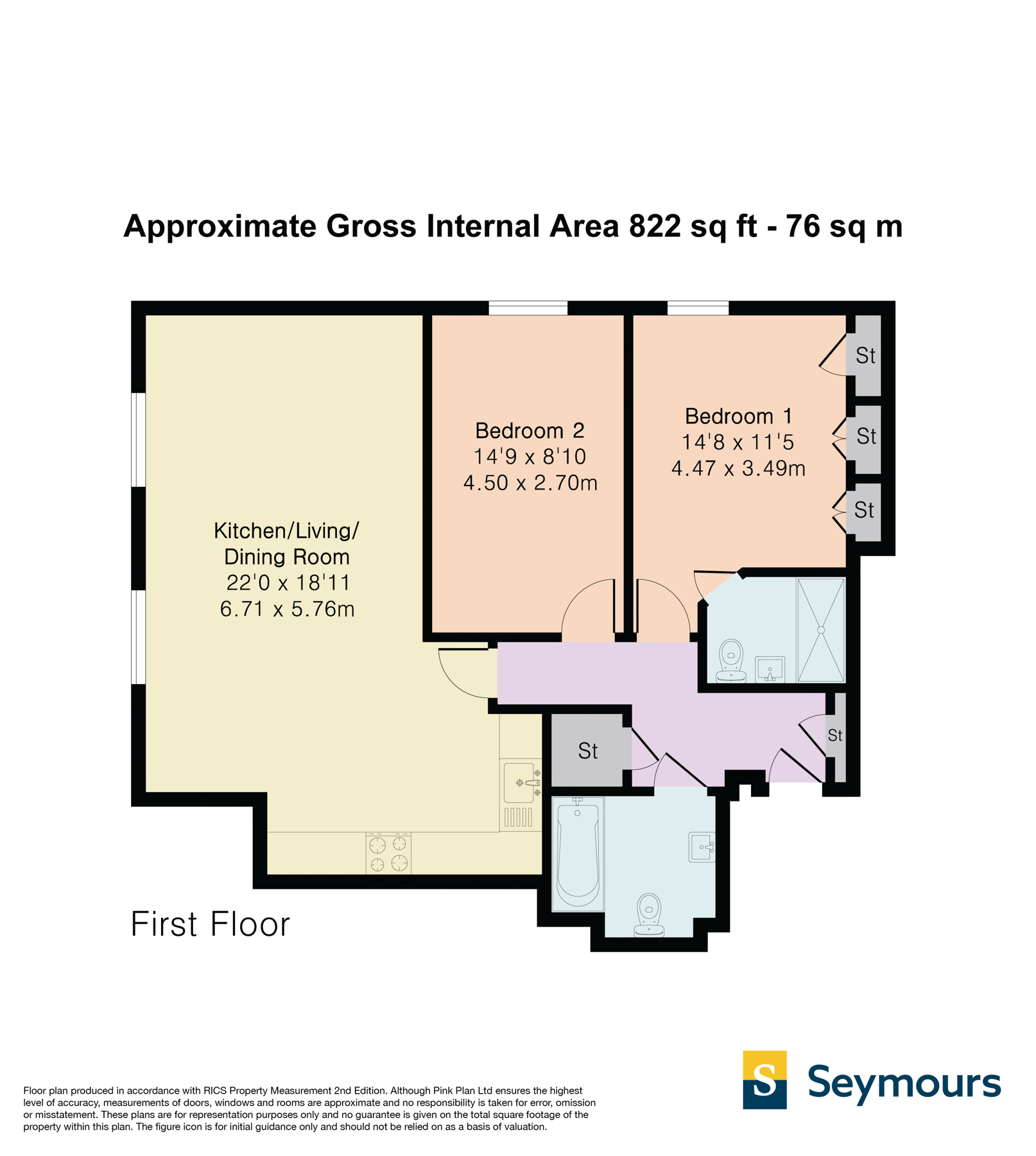 Franklin Court, Godalming floorplan