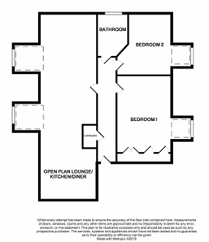 2 Bedrooms Flat for sale in Etruria Court, Humbert Road, Etruria, Stoke-On-Trent ST1