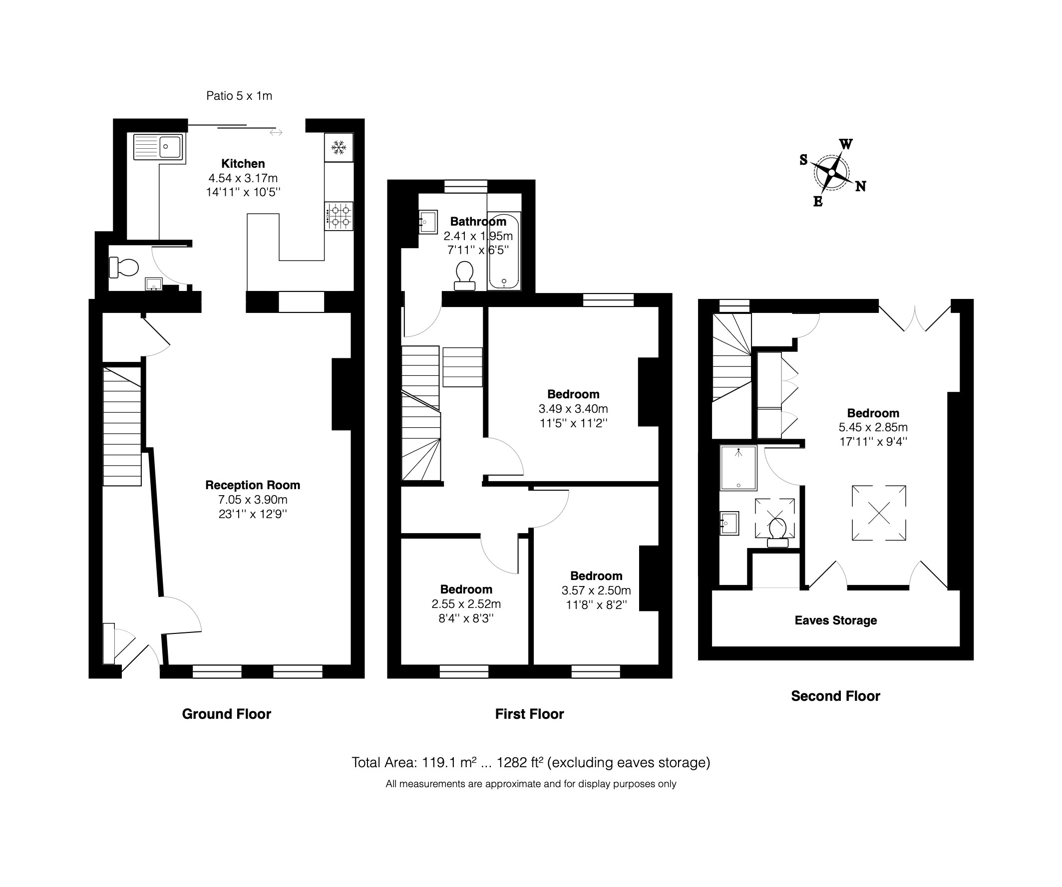 46 , Stuart Road , Nunhead floorplan
