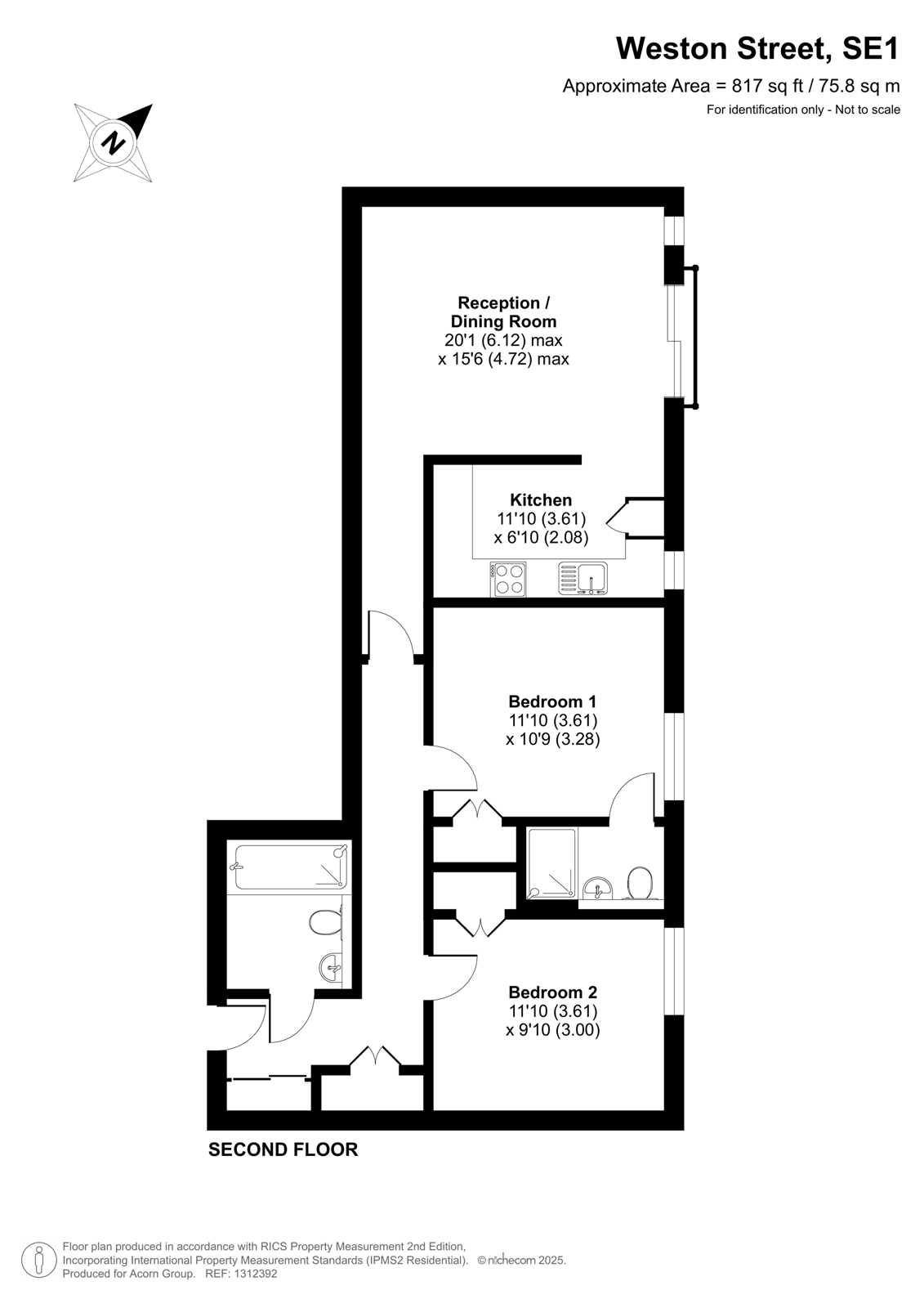 Weston Street, London floorplan