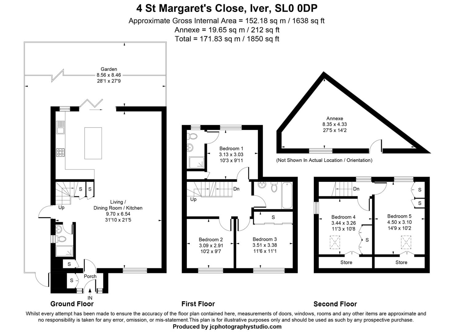 4, St. Margarets Close, Iver floorplan