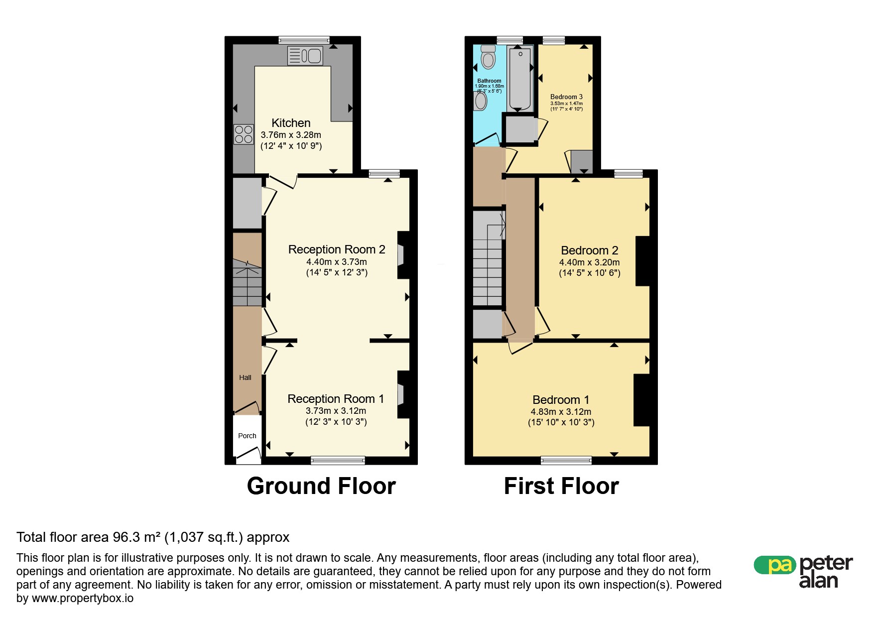 11, Siloh Road, Swansea floorplan