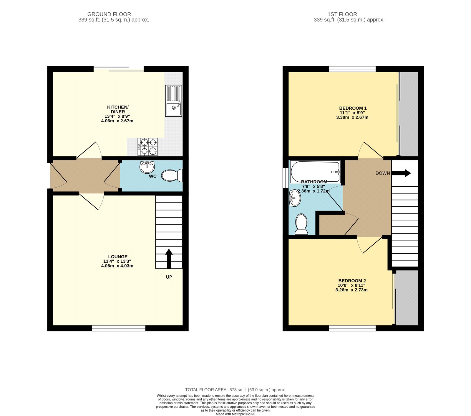 Bramble Close, N E Lincs floorplan