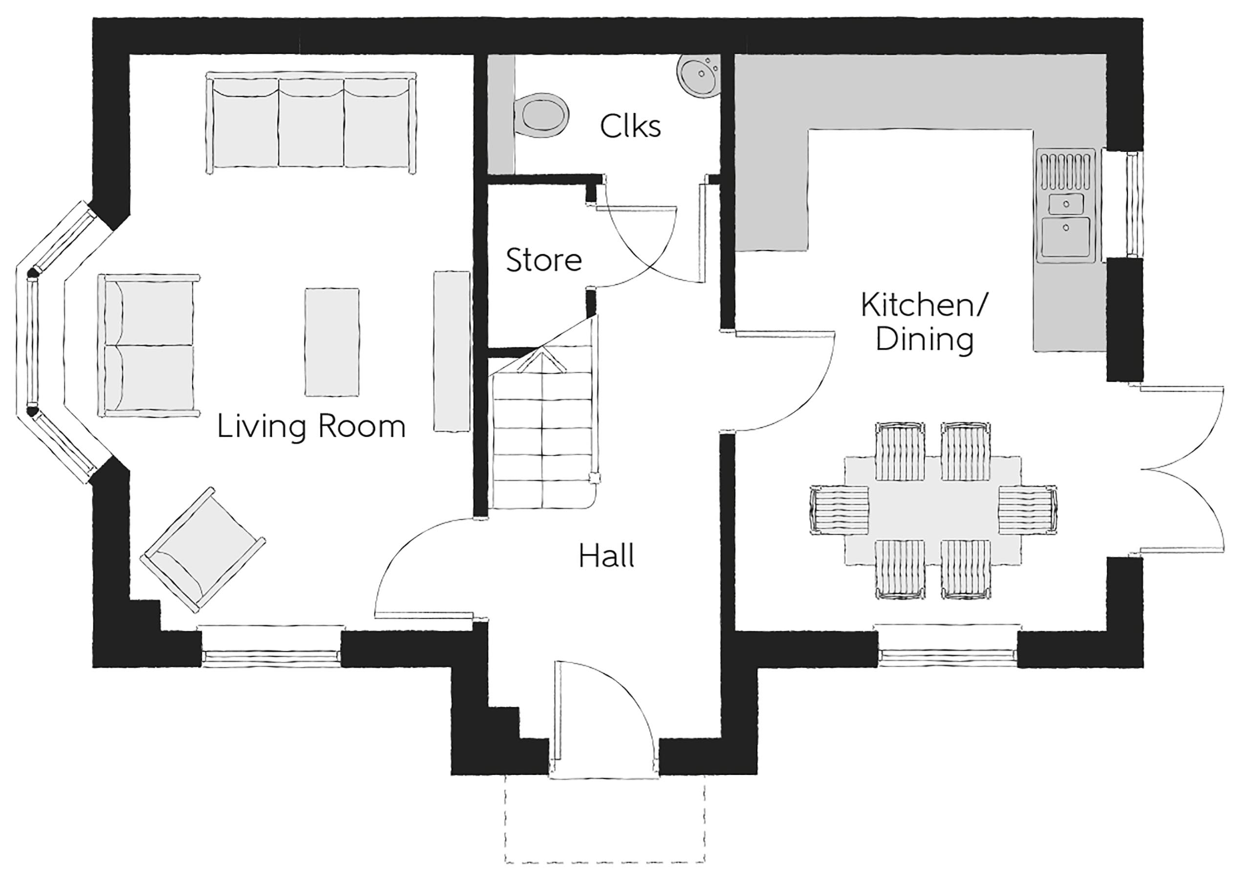 111, Mason Road, Bedford floorplan