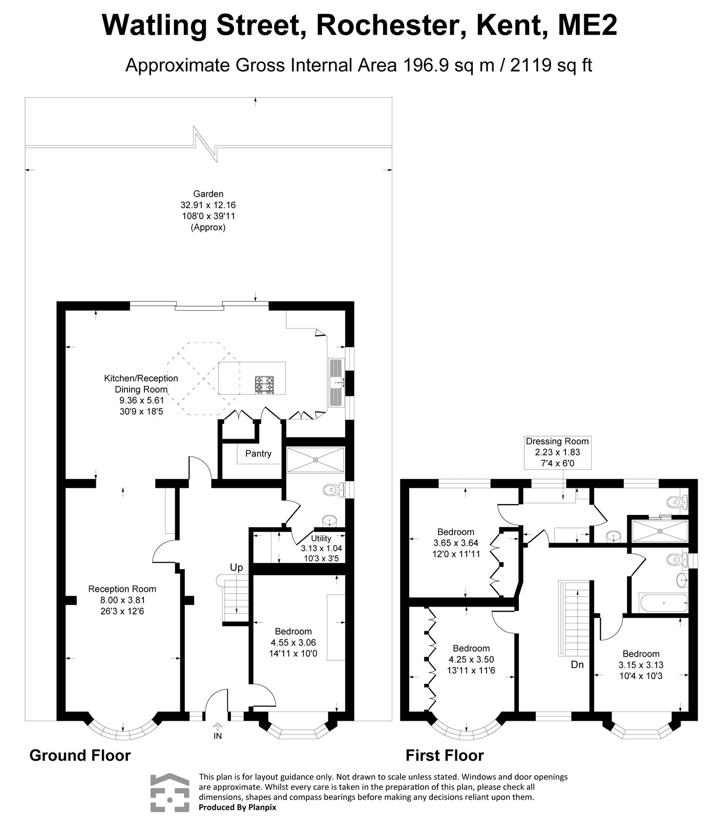 124, Watling Street, Kent floorplan