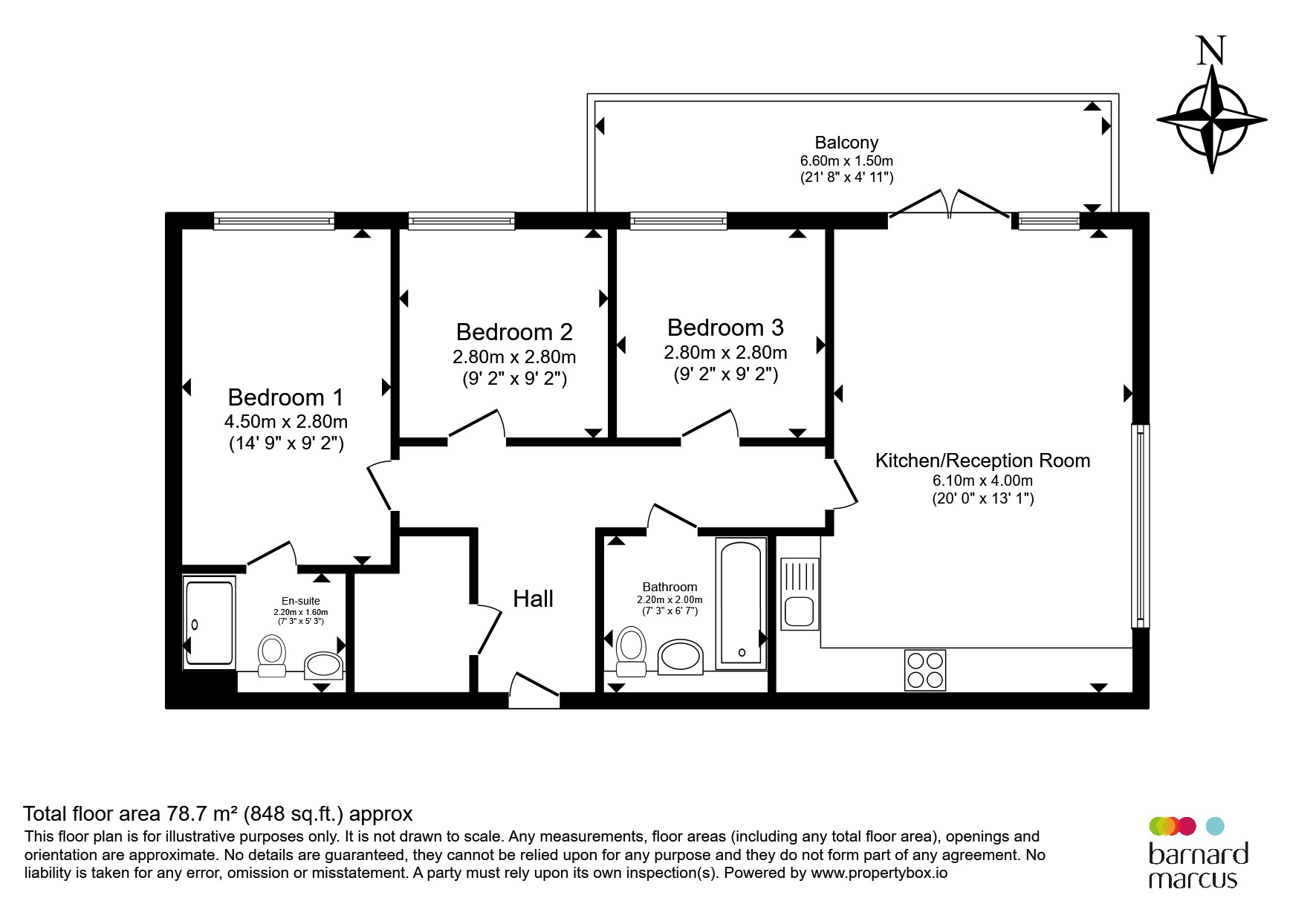 Flat 10, 11, Nihill Place, Croydon floorplan