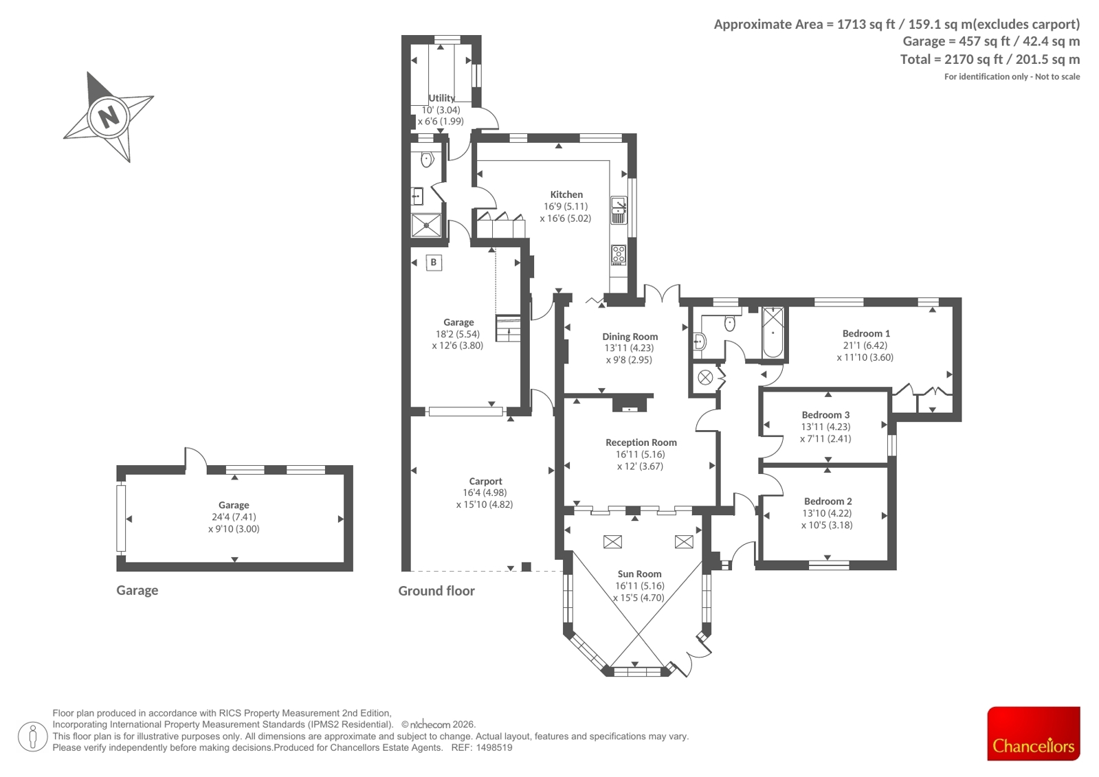 Carinya,, Chapel Lane, Thatcham floorplan
