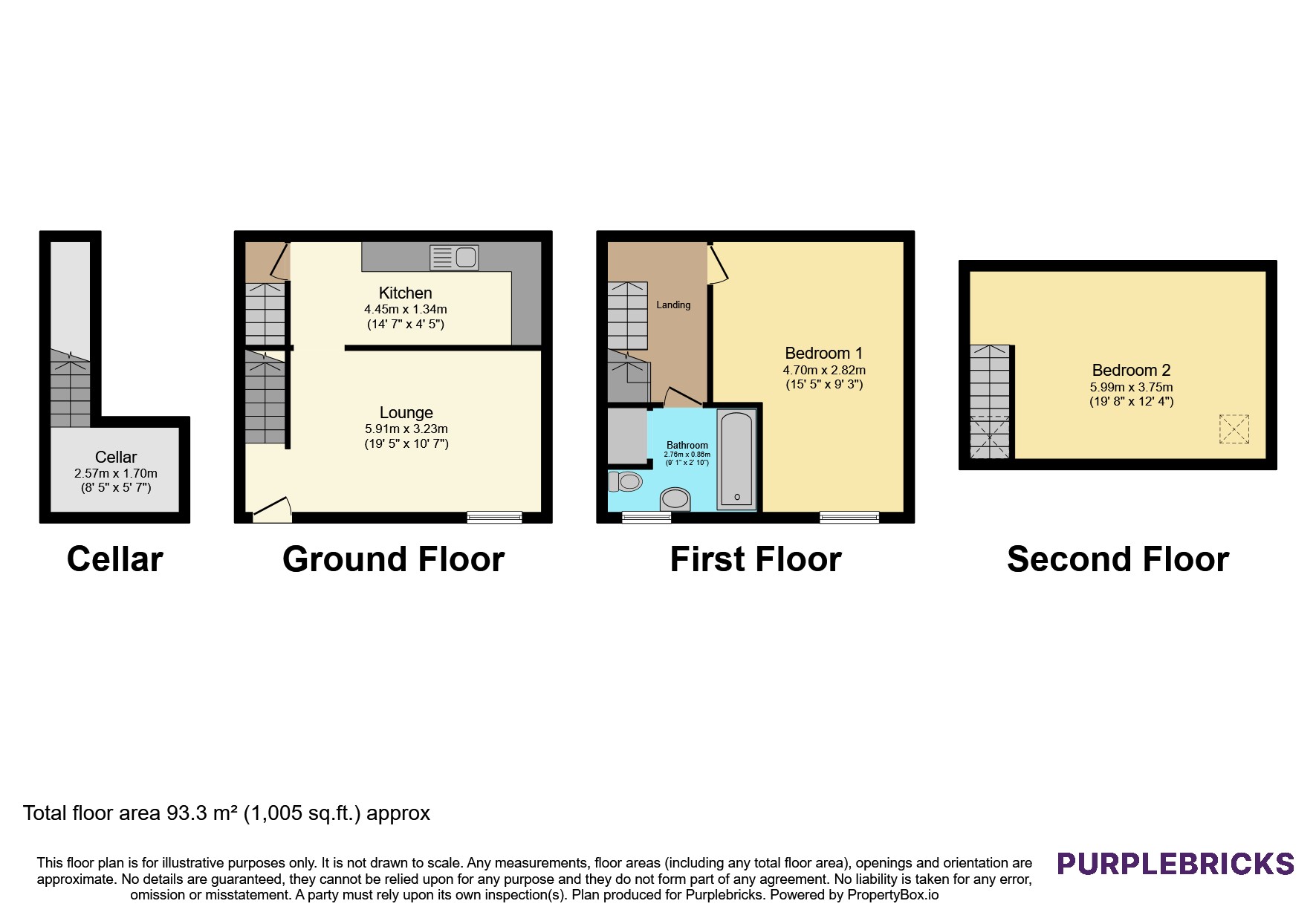 Albert Street, Bradford floorplan