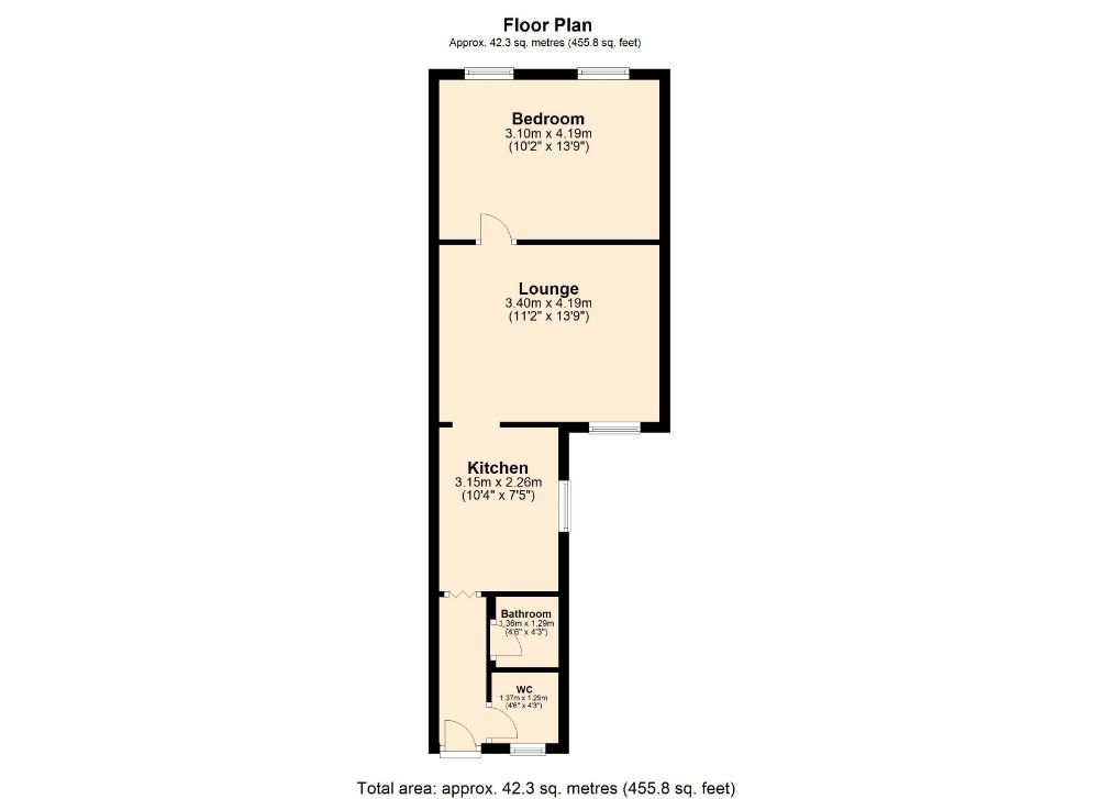 1 Bedrooms Flat for sale in Abington Avenue, Abington, Northampton NN1
