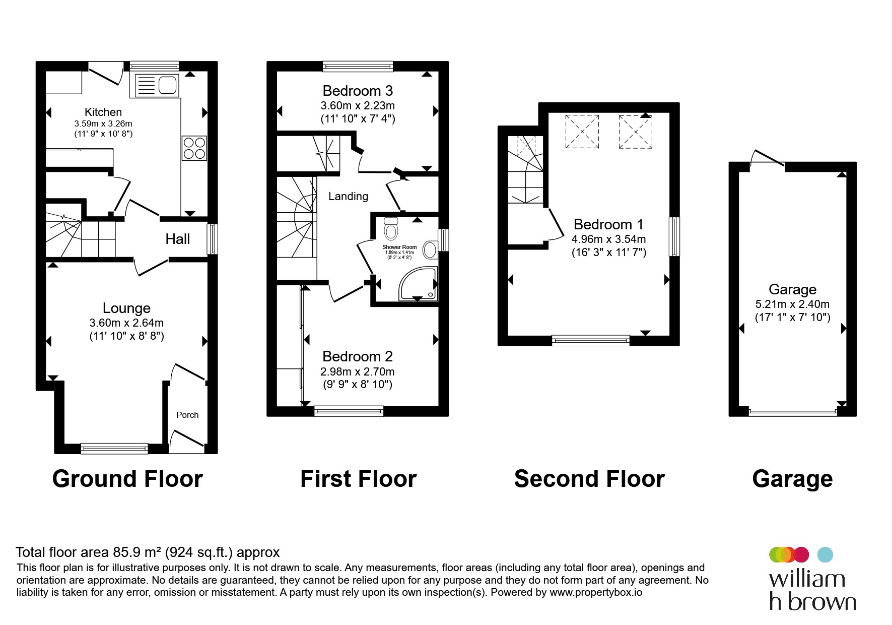 34, Edmonds Drive, Stevenage floorplan