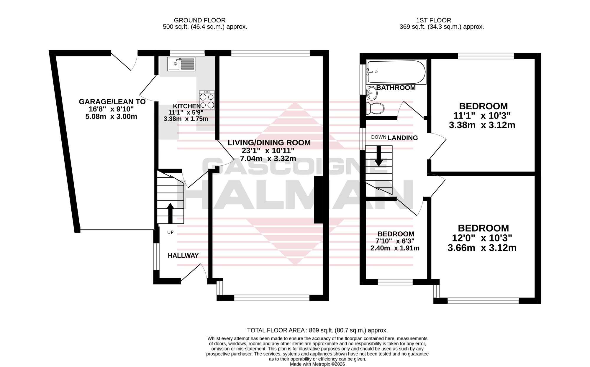 59 Donnington Avenue, Cheadle floorplan