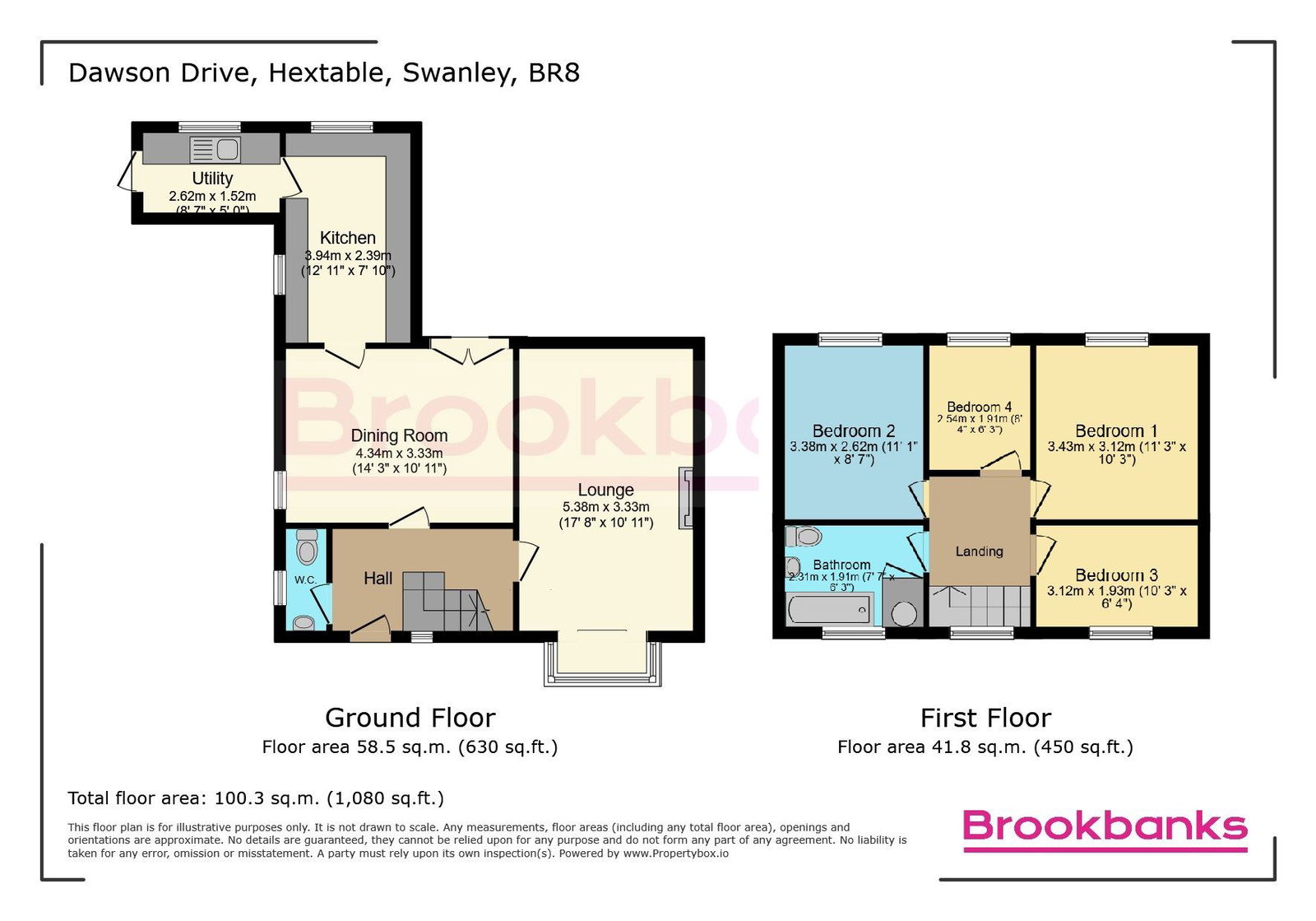 40, Dawson Drive, Swanley floorplan
