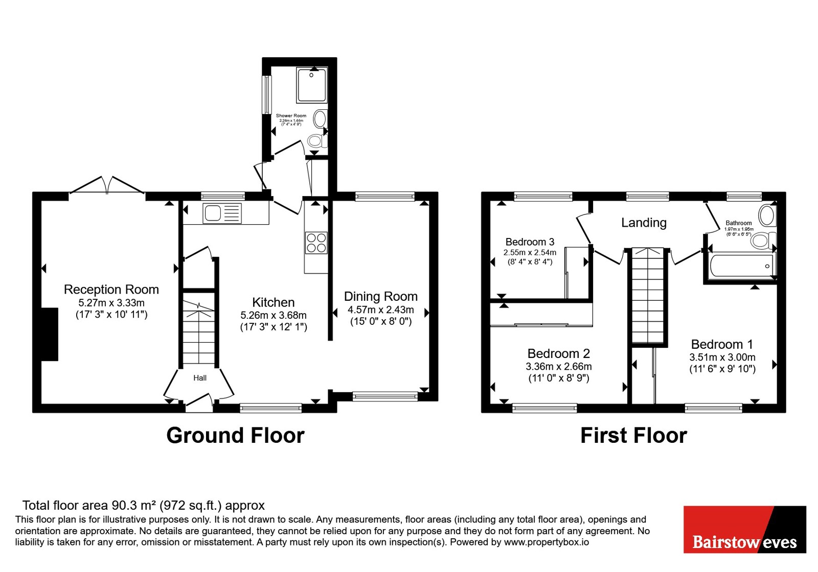 47, Cowper Gardens, London floorplan
