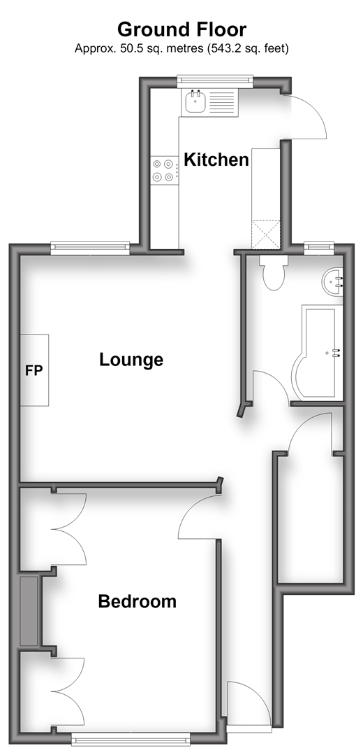 Wandle Road, Wallington floorplan