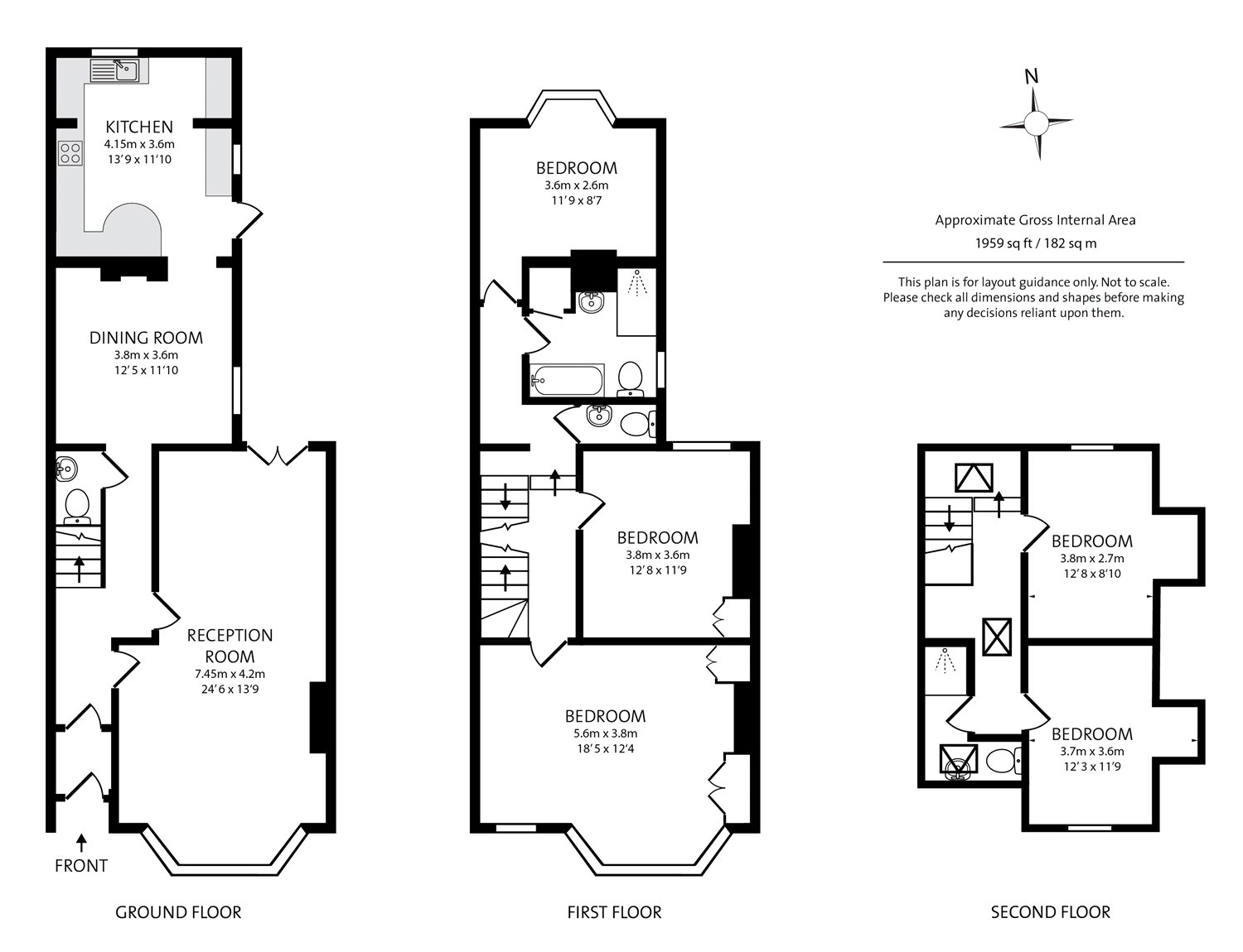 5 Bedrooms Semi-detached house for sale in Hartington Villas, Hove, East Sussex BN3