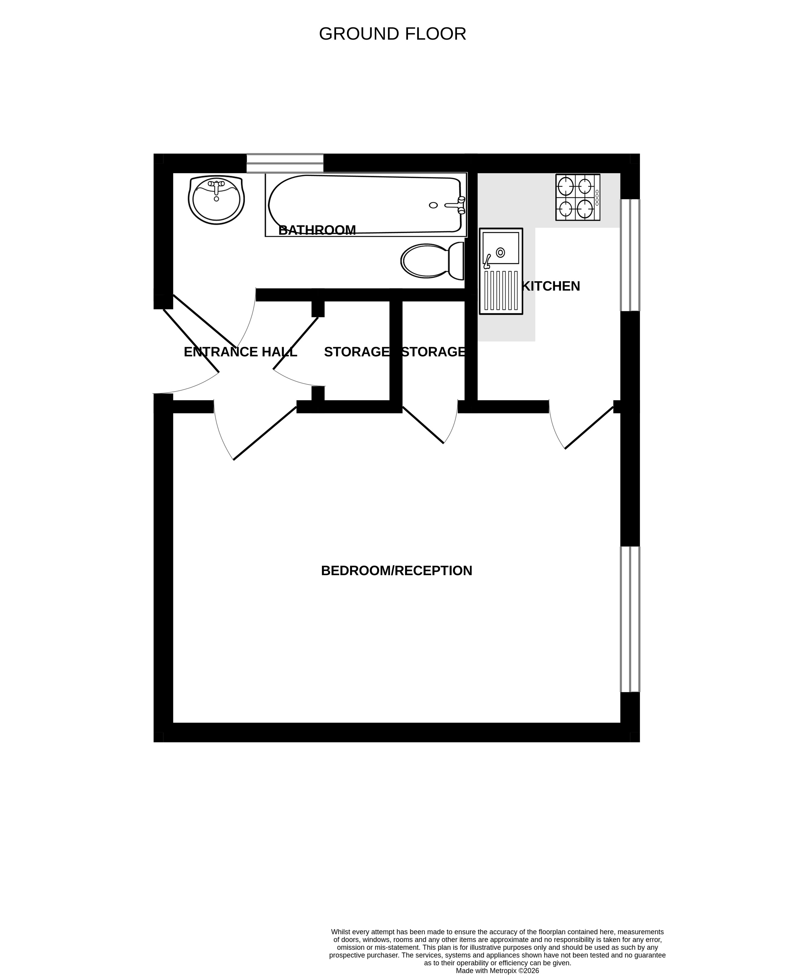 50, Claybury, Hertfordshire floorplan