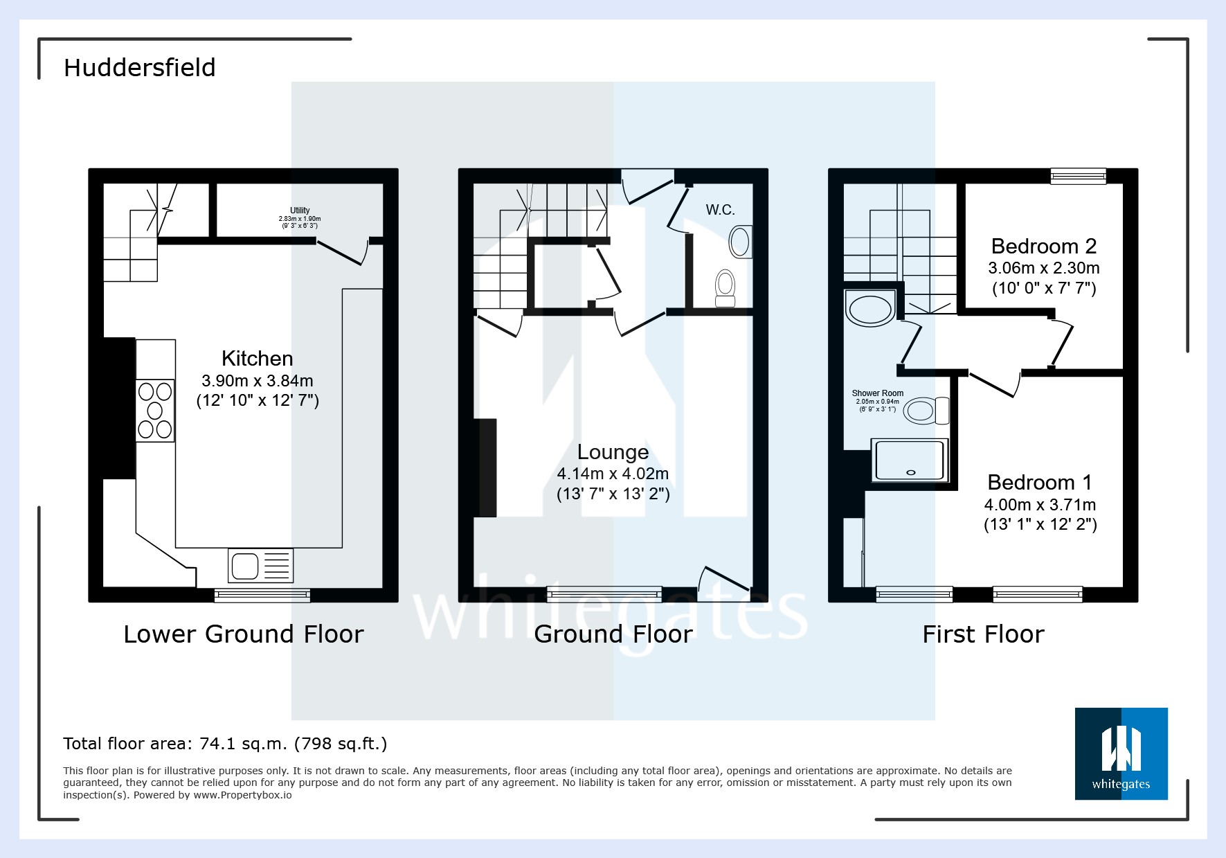 Wren Street, Huddersfield floorplan